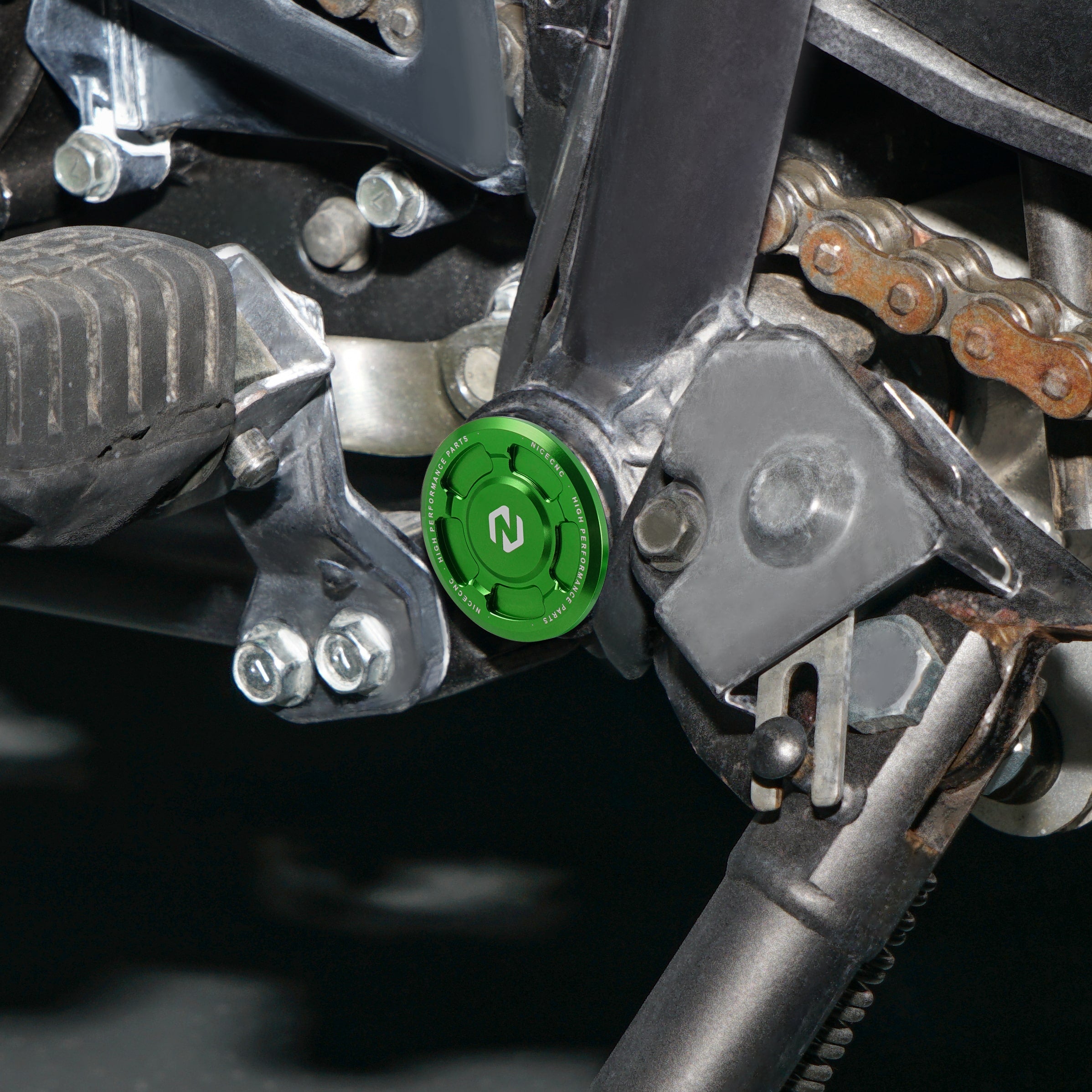 Frame Hole Plugs Cover Caps For Kawasaki KLR650 1987-2024