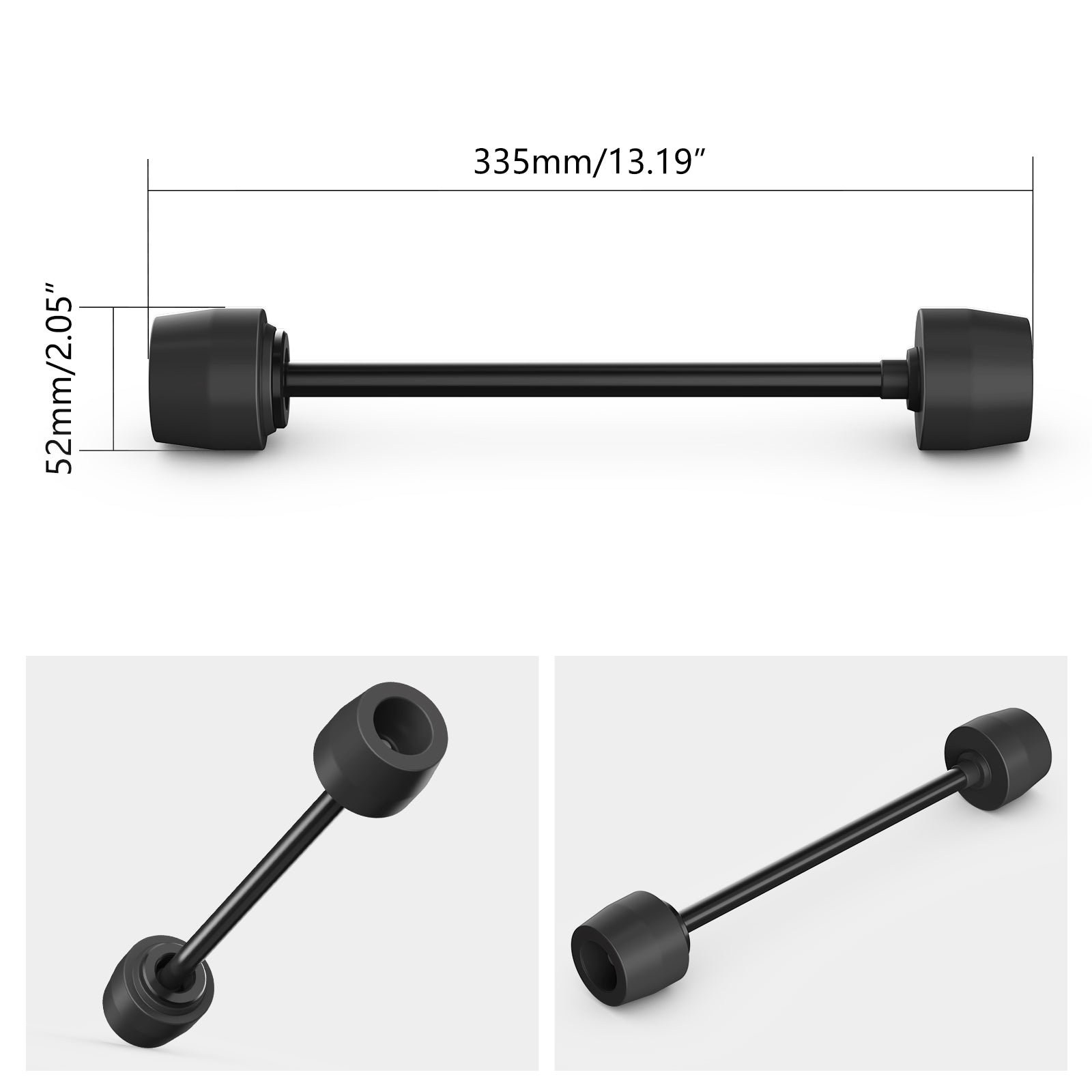 Rear Axle Slider Fork Protector Guard For KTM Husqvarna GasGas 2023-2024