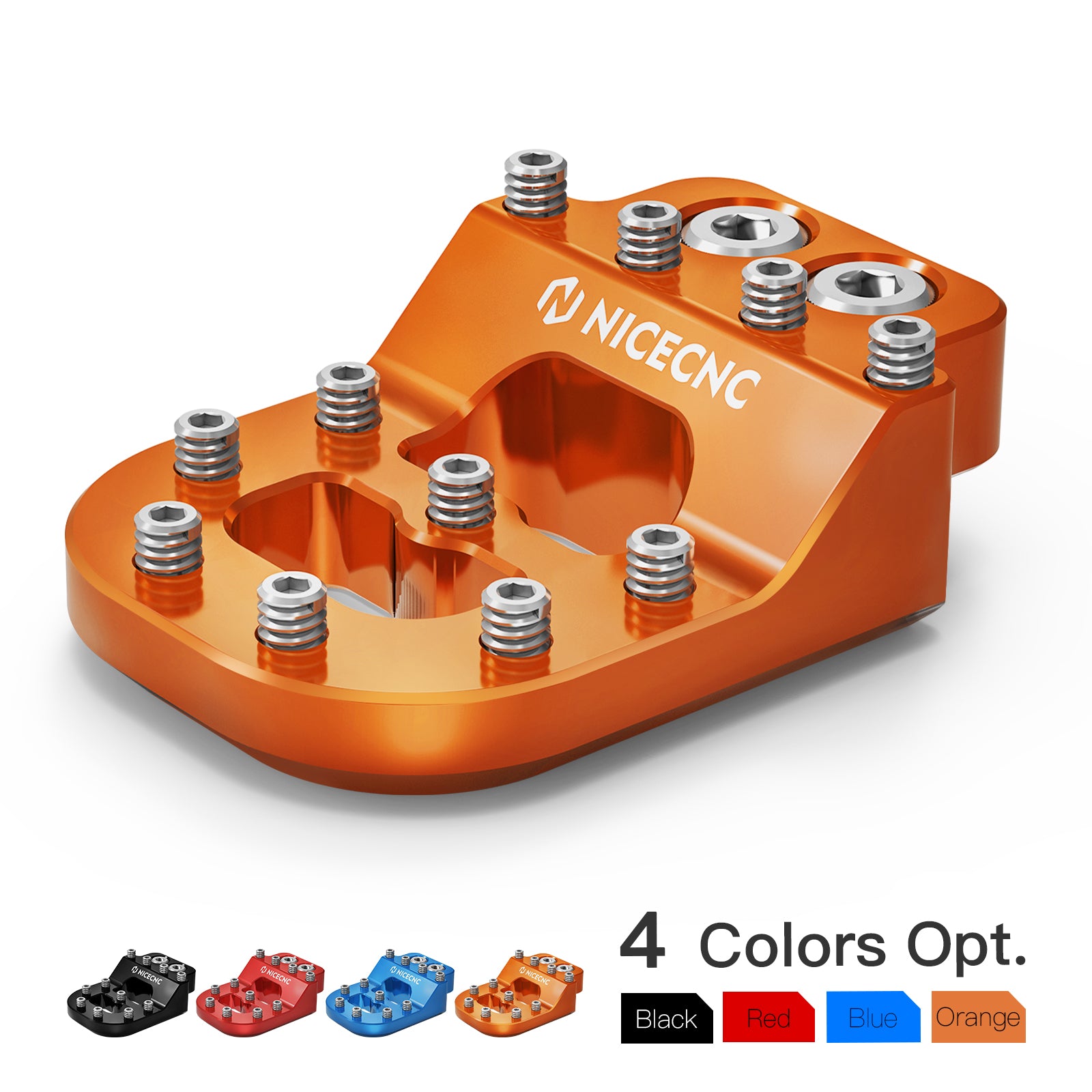 Dual Control Stepped Rear Brake Pedal Pad For KTM 350 EXCF 2004-2016