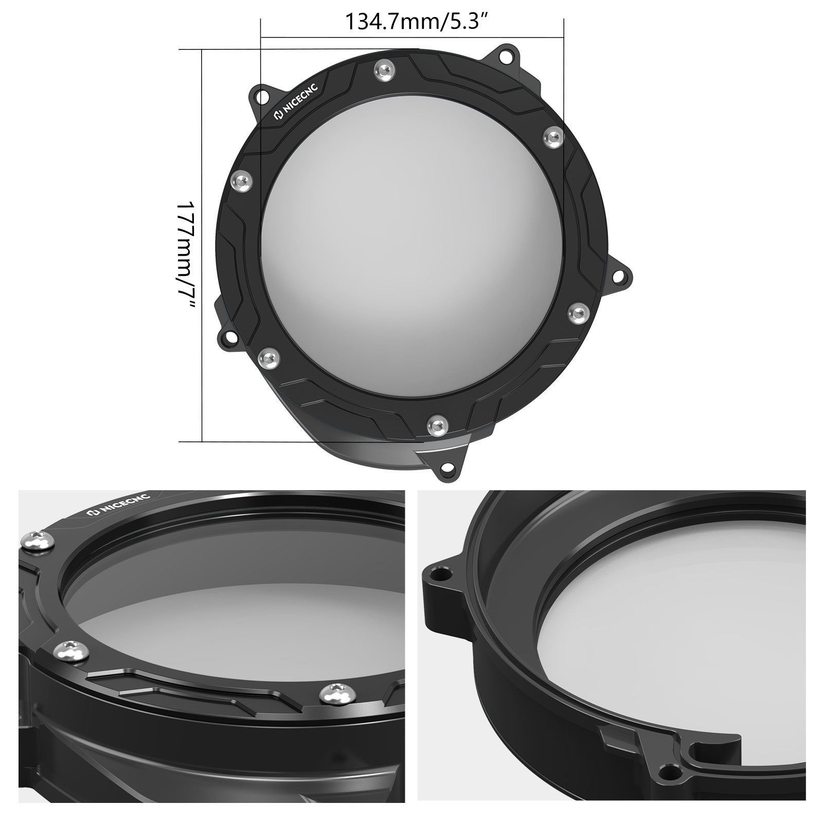 Transparent Engine Clutch Cover For KTM 1390 SUPER DUKE R / EVO 2024-2025