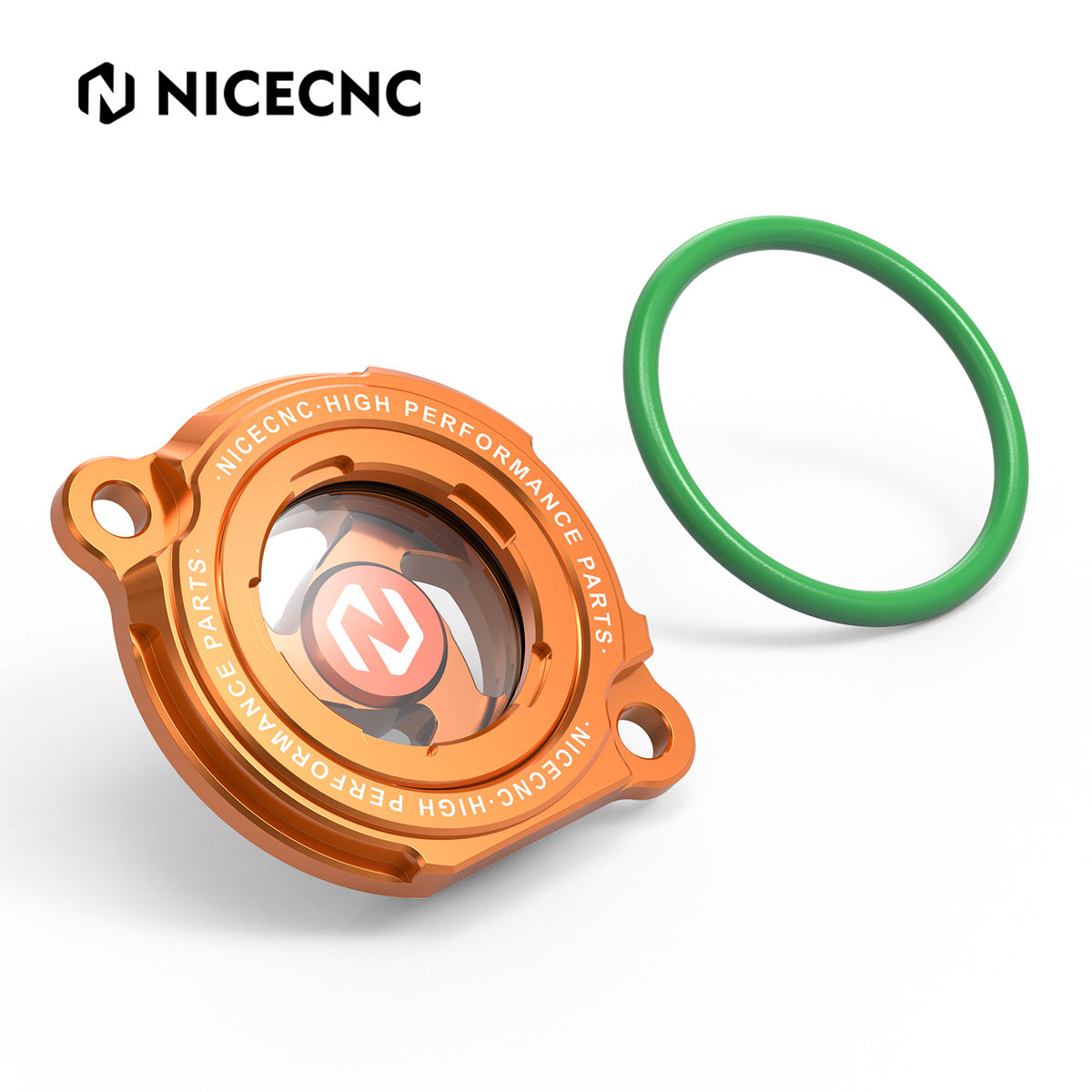 Transparent Oil Filter Cover Cap For KTM 250-625 950 Adv/Super Enduro 990 Adv/Super Duke