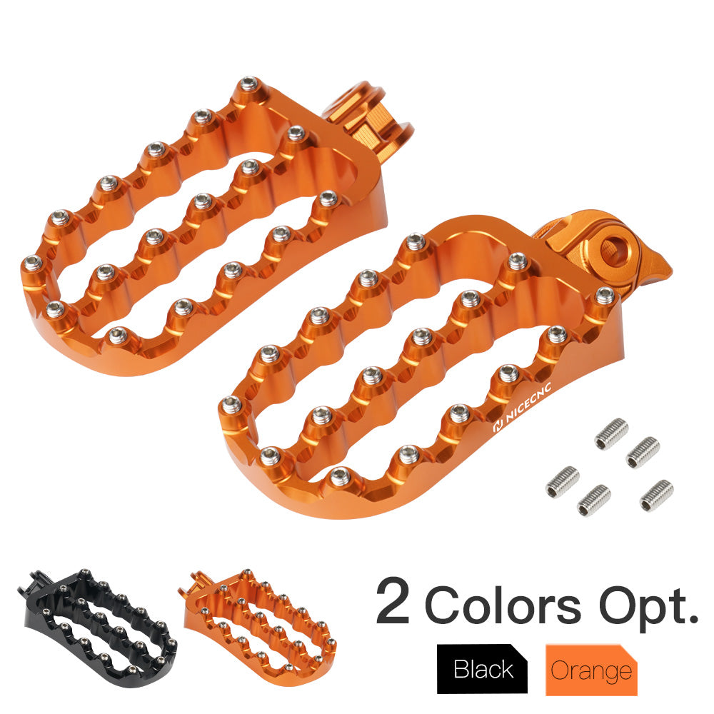 Forged Enlarged Wide Foot Pegs Pedals For KTM 390 Adventure 2020-2024