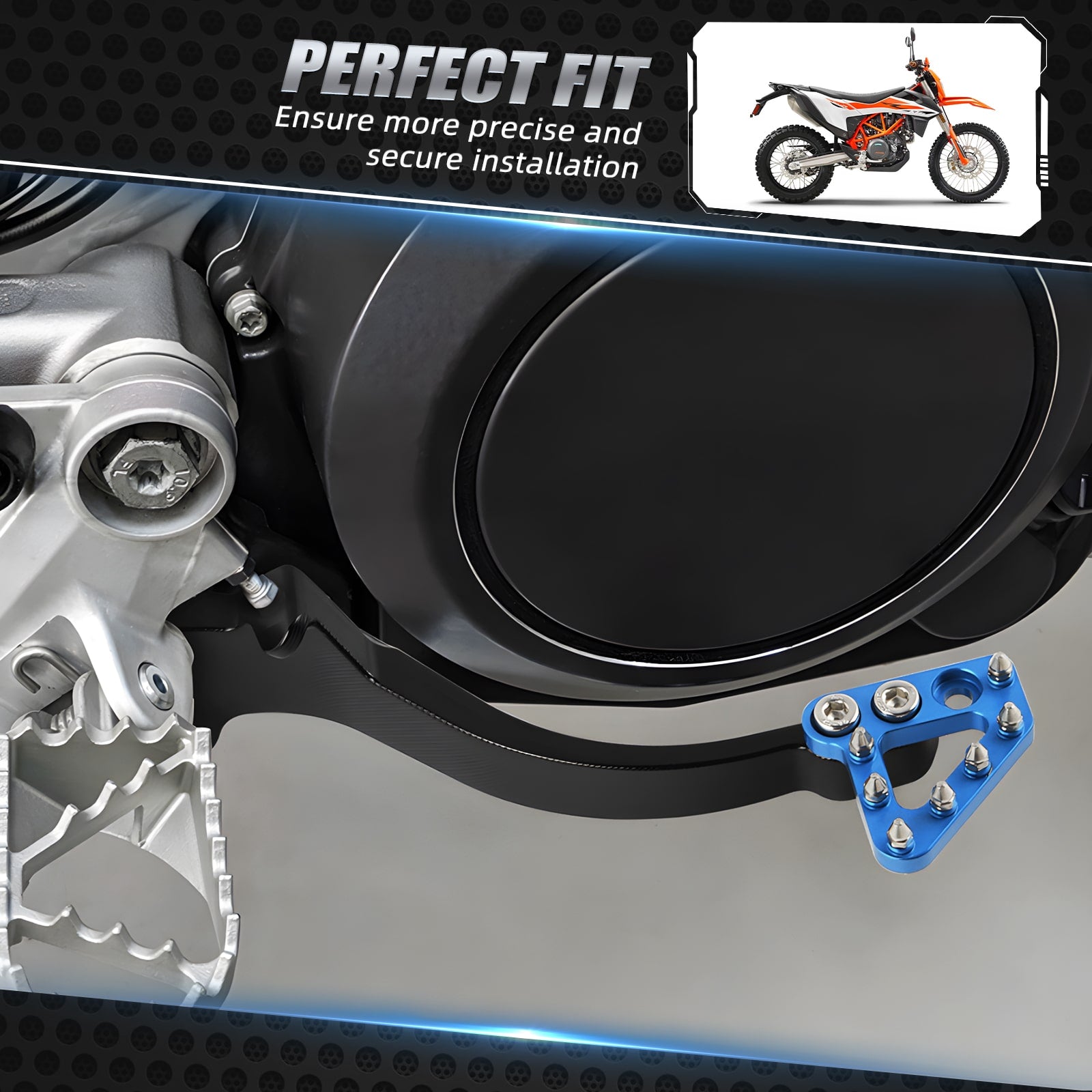 Rear Brake Pedal Lever + Gear Shift Lever Set For KTM 690 Enduro R 2014-2018