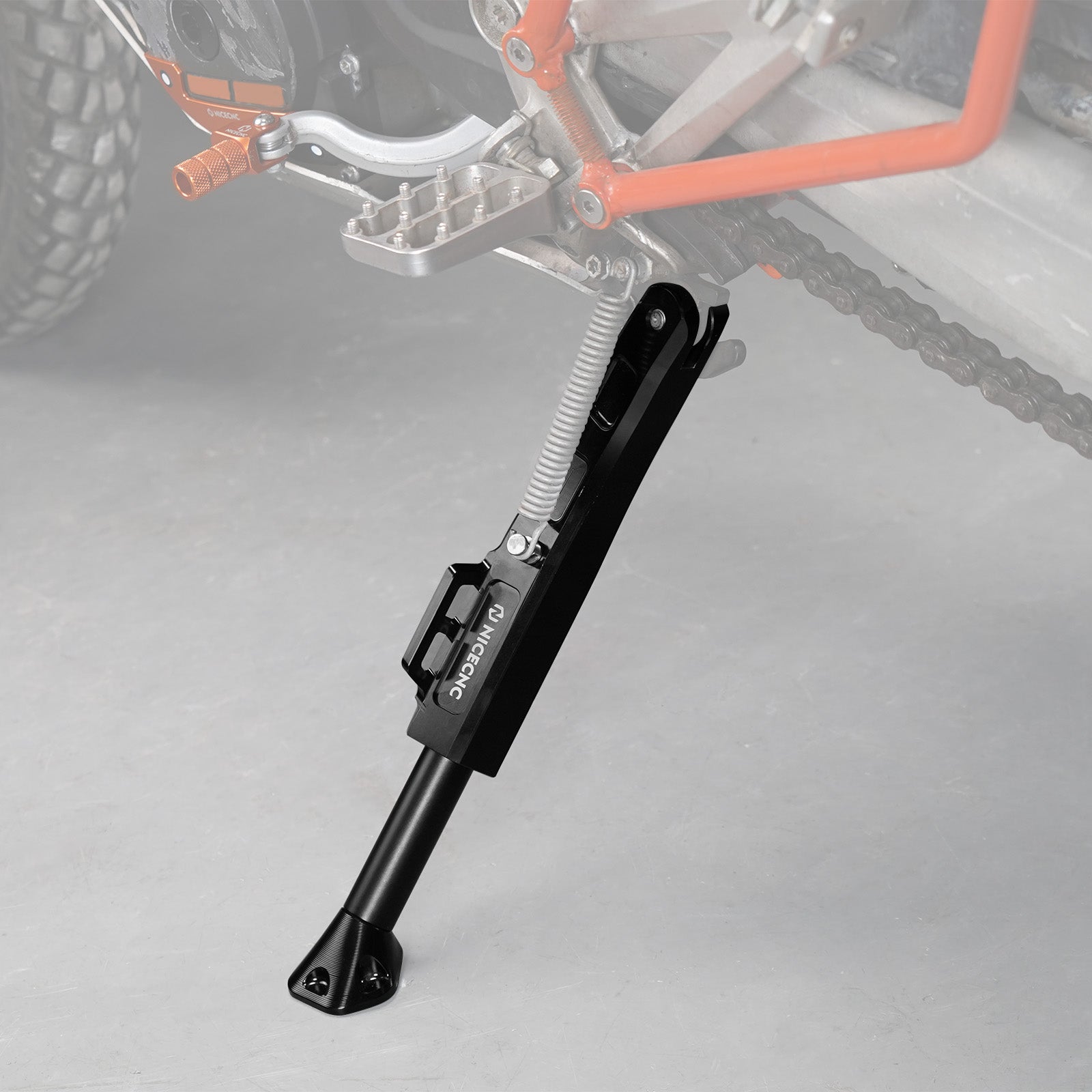 Adjustable Kickstand + Lower Larger Footpegs For Husqvarna 701 Enduro Supermoto