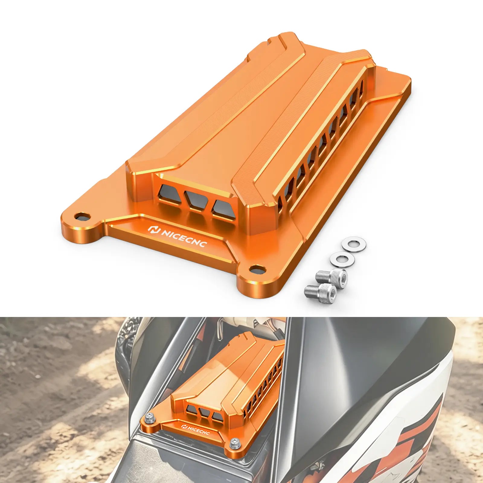 Vented High-Performance Airbox Top Cover For KTM 690 Enduro SMC R 2008-2025