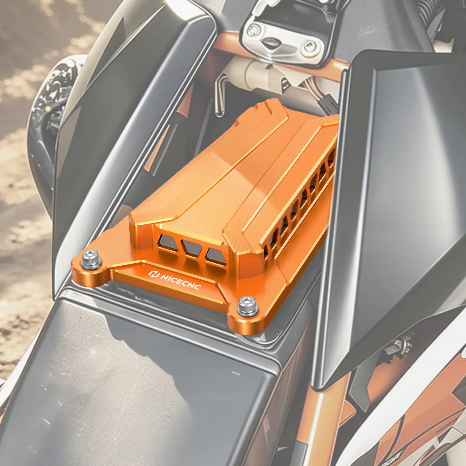 Vented High-Performance Airbox Top Cover For KTM 690 Enduro SMC R 2008-2025