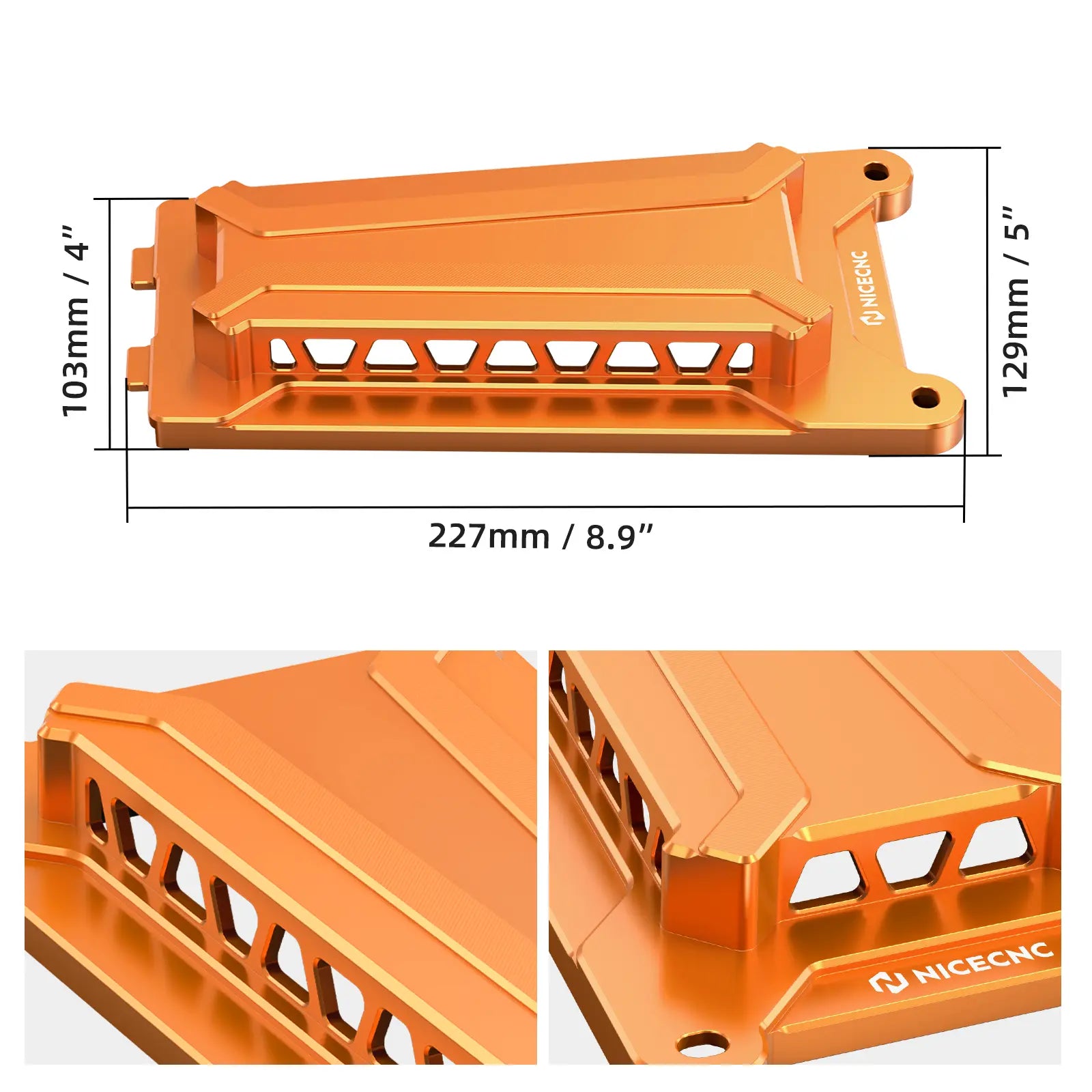 Vented High-Performance Airbox Top Cover For KTM 690 Enduro SMC R 2008-2025