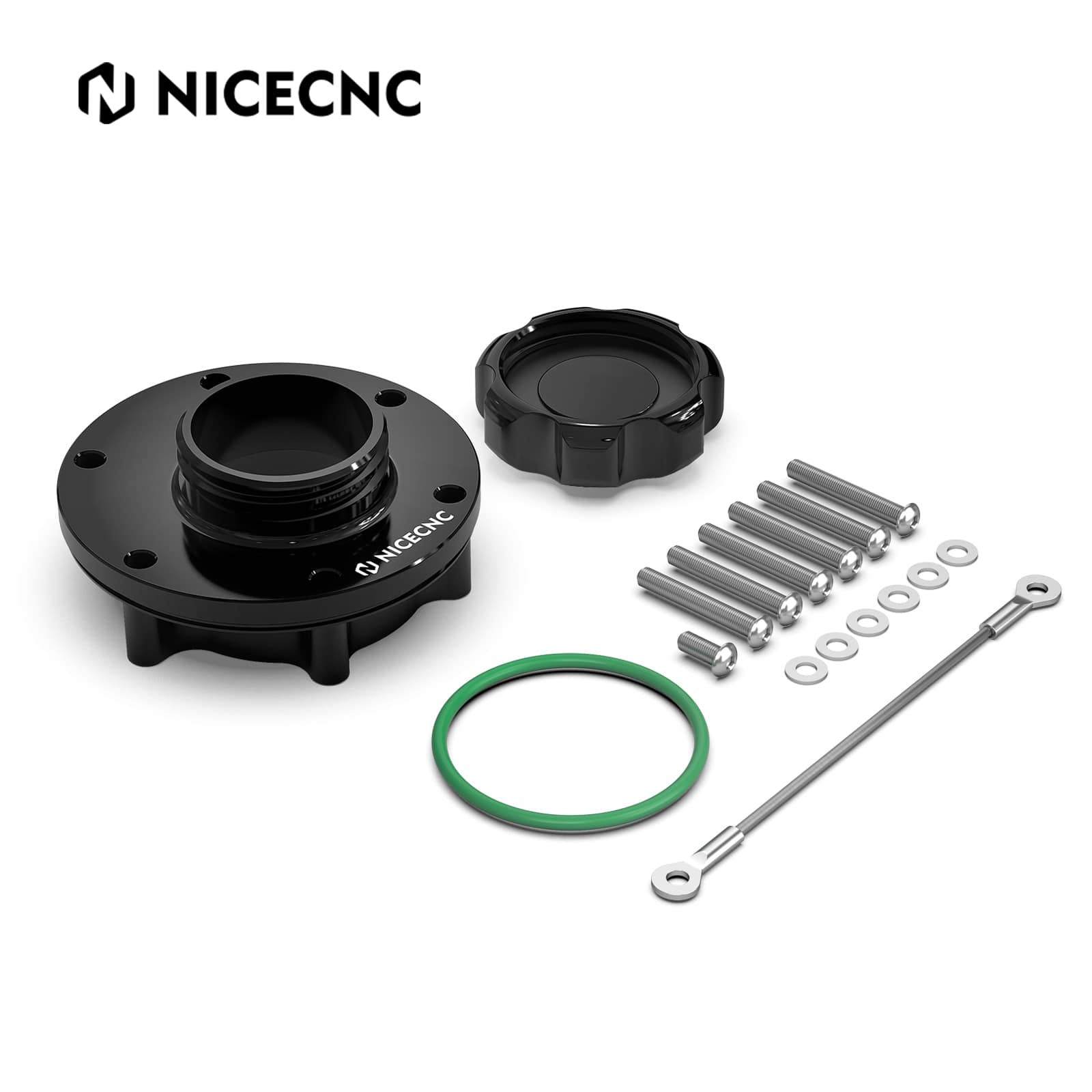Tank Fuel Filler Neck Cap Cover Kit For KTM 790 890 Adventure R 2019-2023