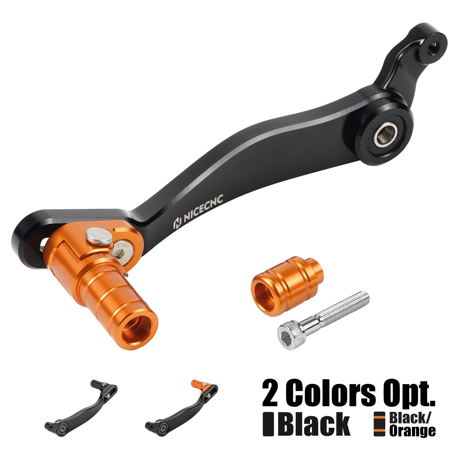 ktm gear KTM 790 890 ADV Folding Extended Gear Shift Lever 2021-2024 Initial version / Orange