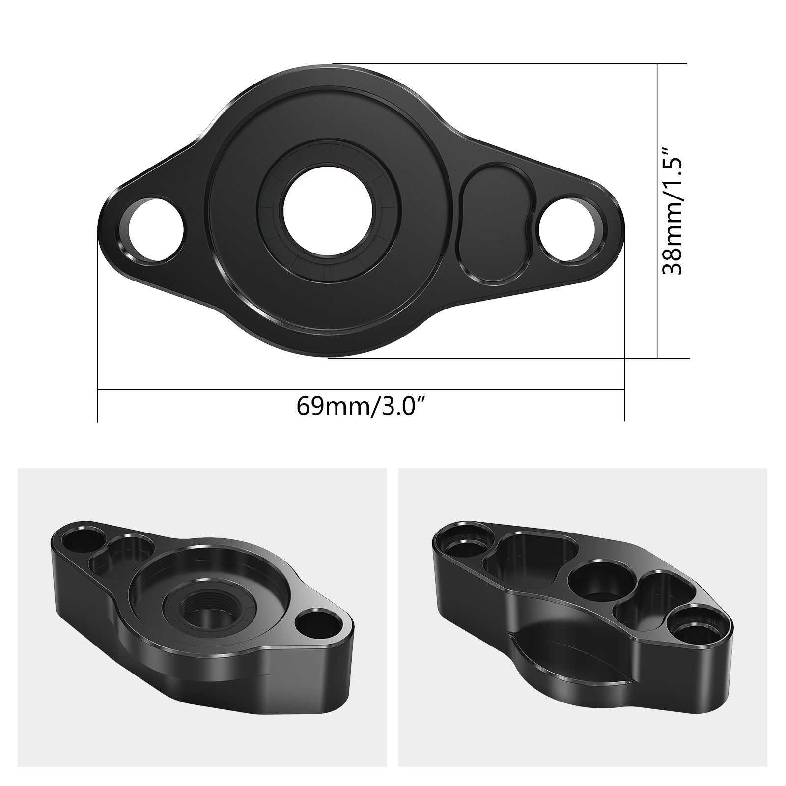Clutch Slave Cylinder Mounting Plate For KTM 950 1190 Adventure 990 Super Duke 1290 SAR