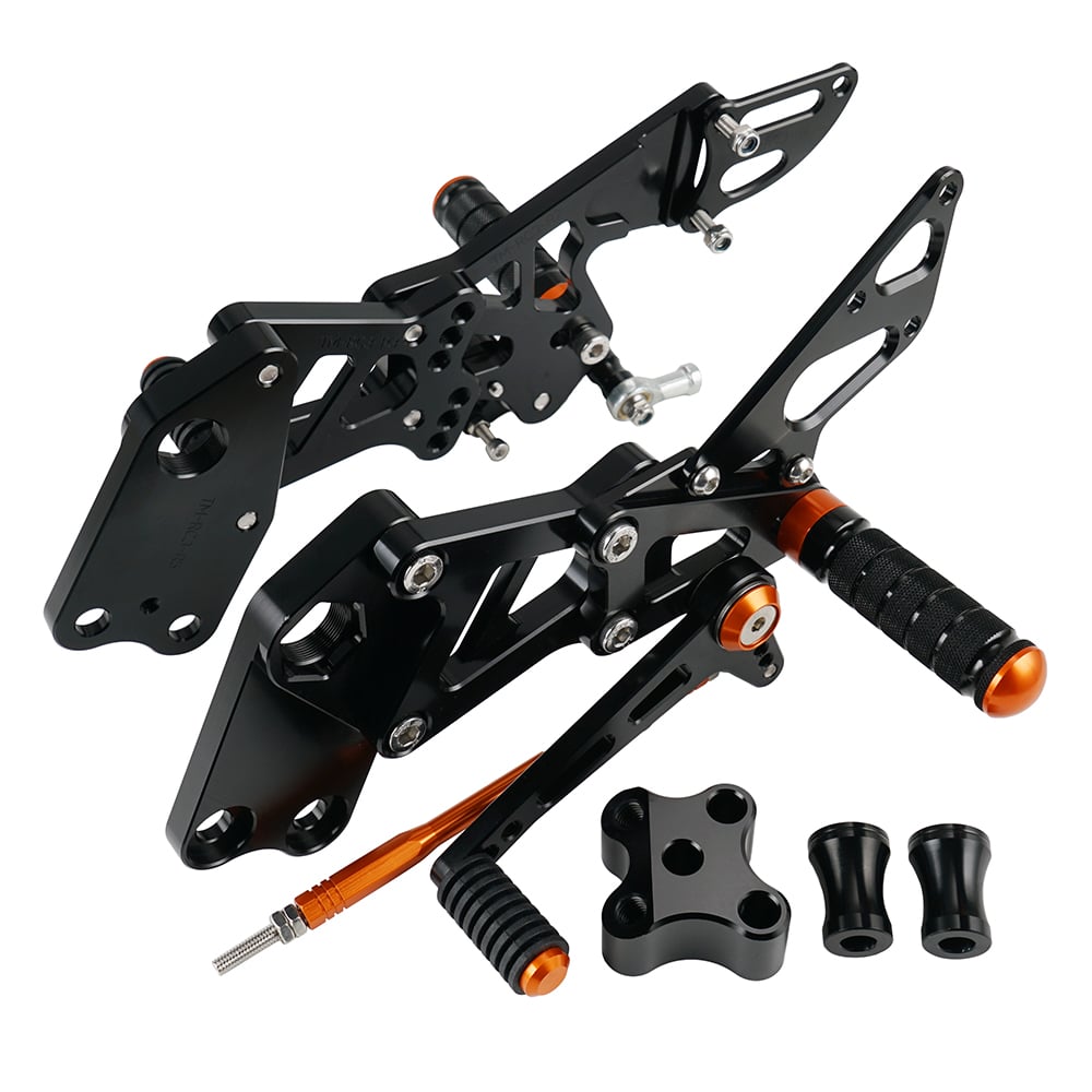 Rearset Foot Pegs Rear Set Footrests for KTM RC 125 200 390