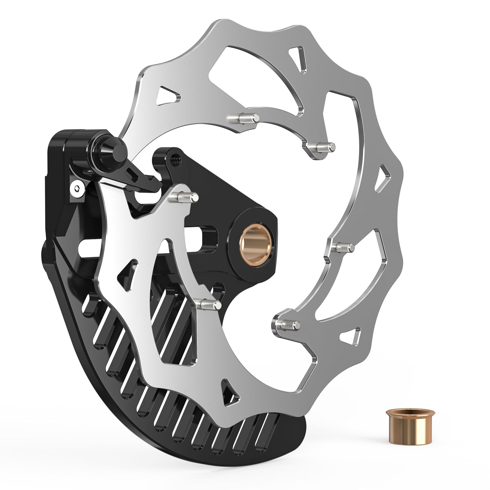 Oversized 240mm Rear Brake Rotor Kit For KTM EXC-F 350 500 2004-2024