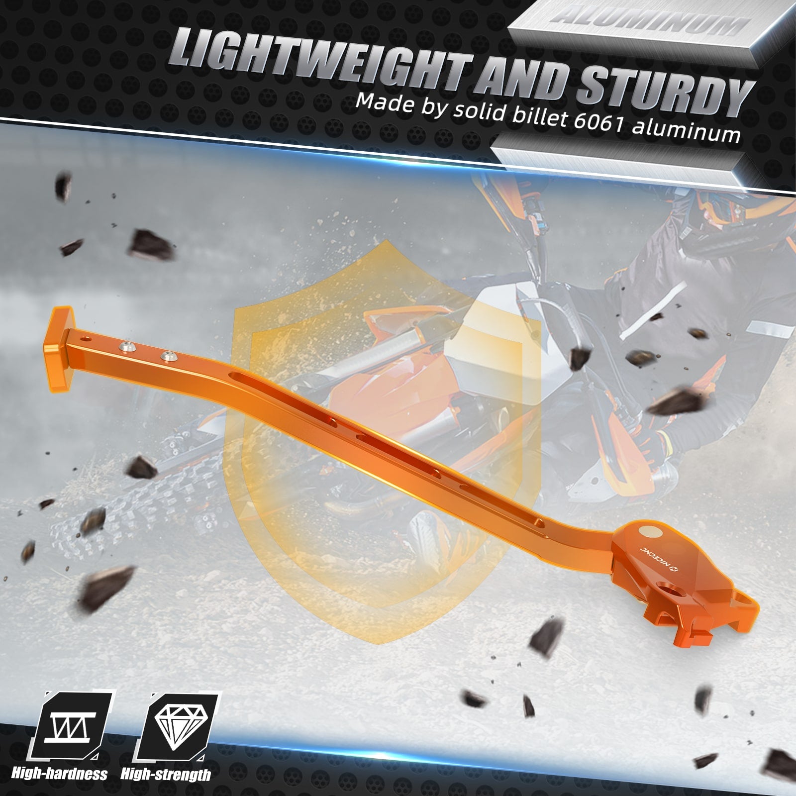 Adjustable Kickstand Aluminum Lowering Link For KTM SX SX-F HUSQVARNA TC/FC GAS GAS