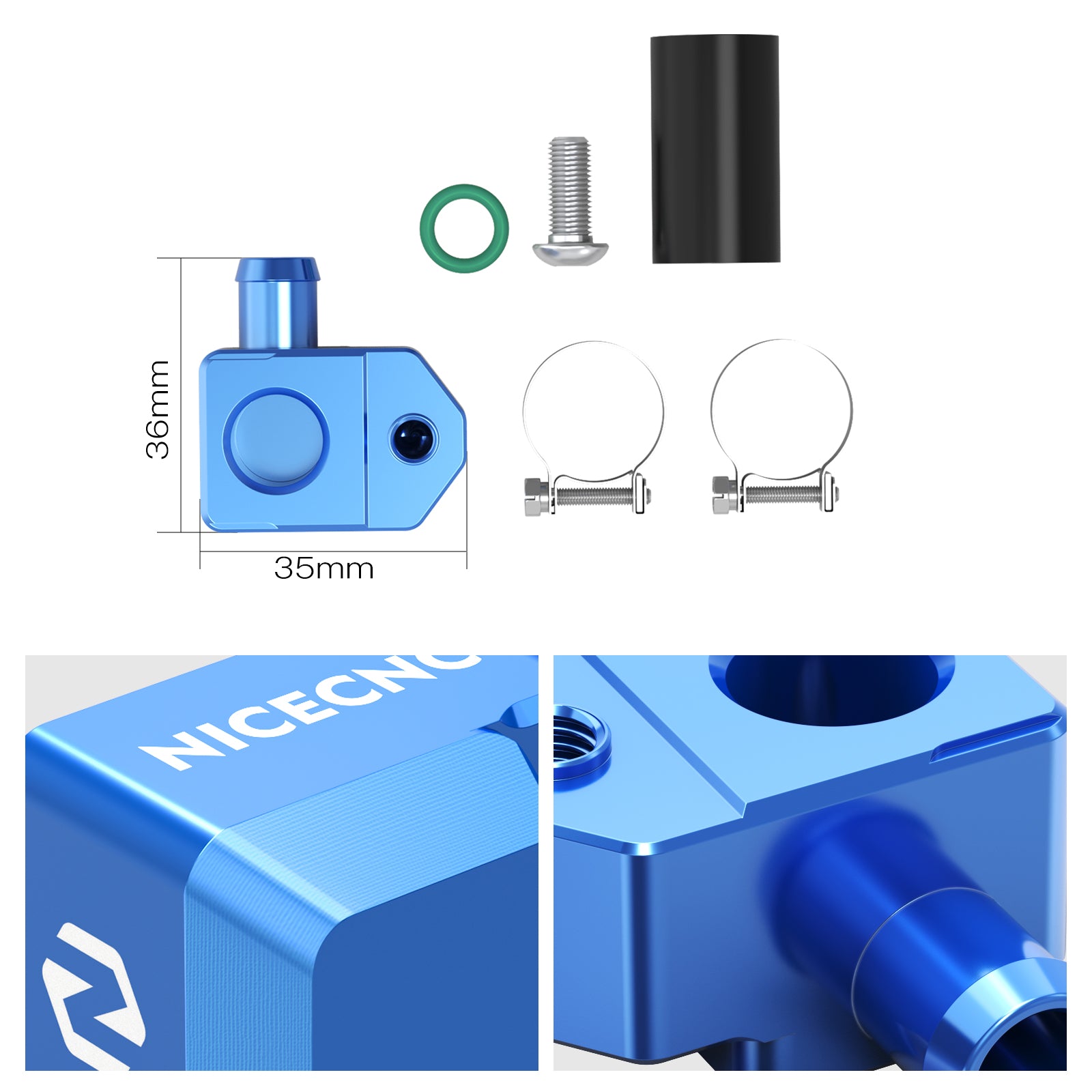 TBI Crankcase Pressure Sensor Bracket For Husqvarna TC 125 TC TE 250 TX TE 300