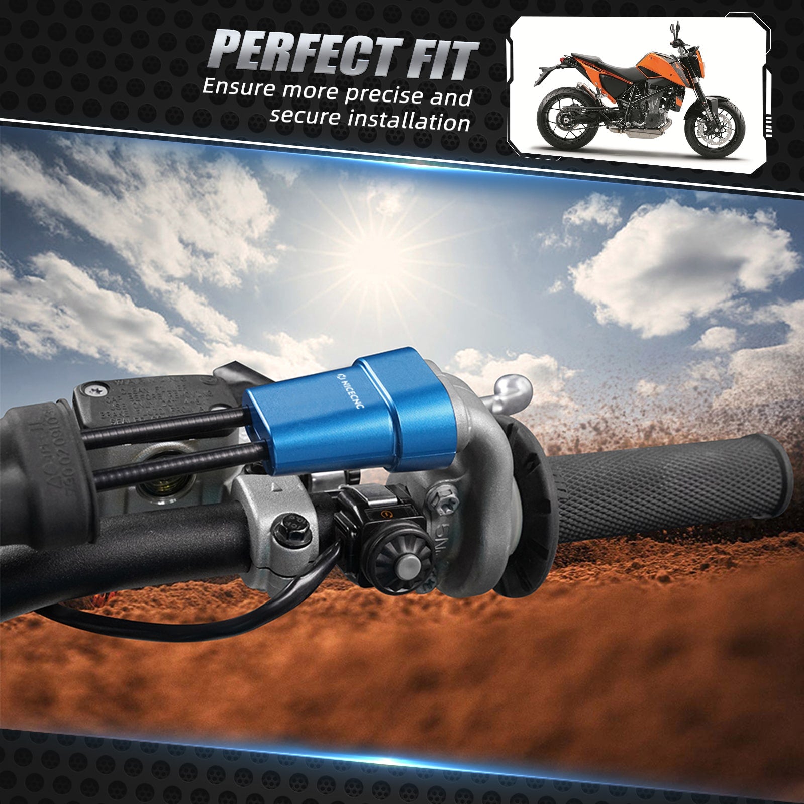 Throttle Cable Guard Cover Protection For KTM 125-500