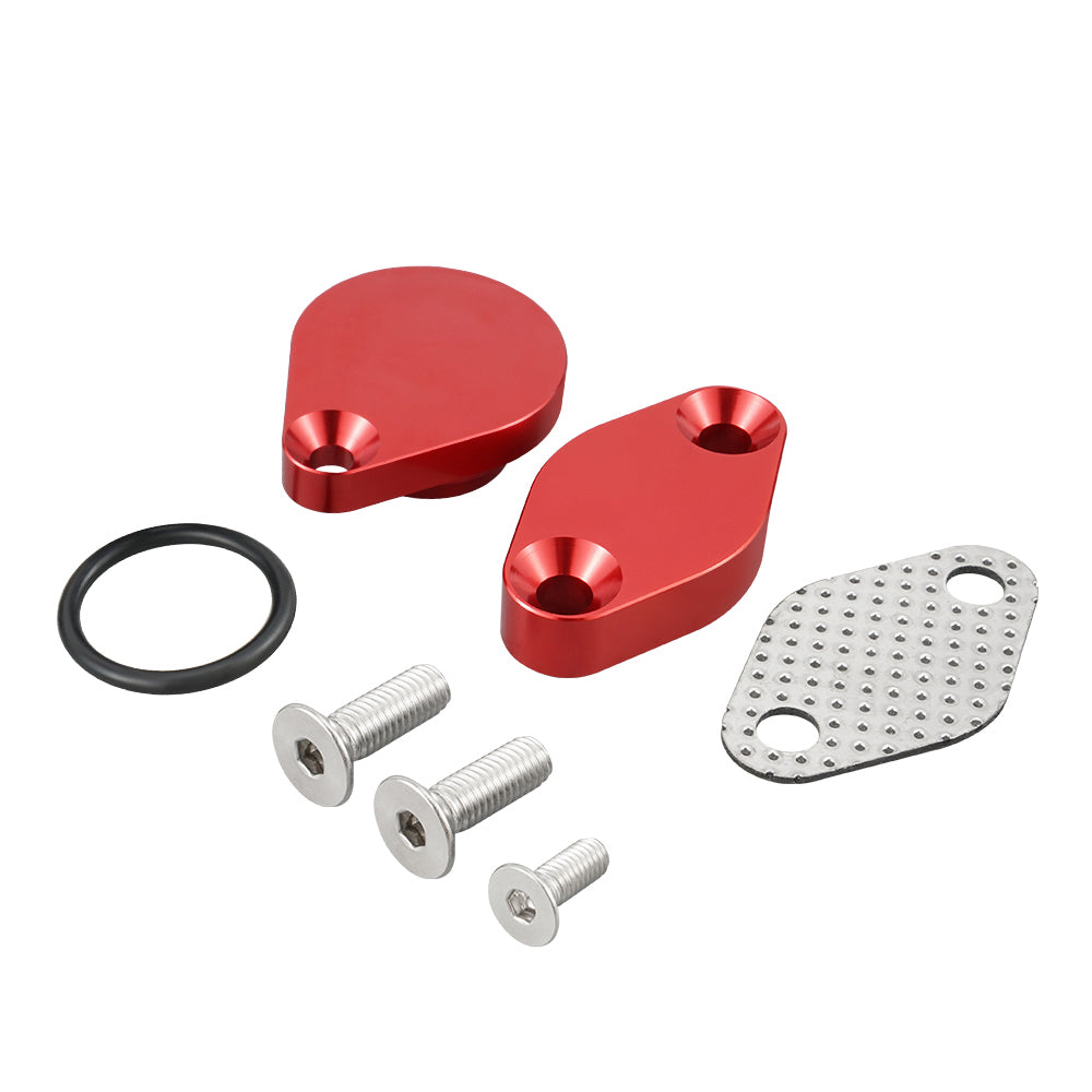 EGR Delete Kit Intake Exhaust Block Off Plate For LS LSX 4.8L 5.3L 6.0L Duramax Silverado 2500 3500