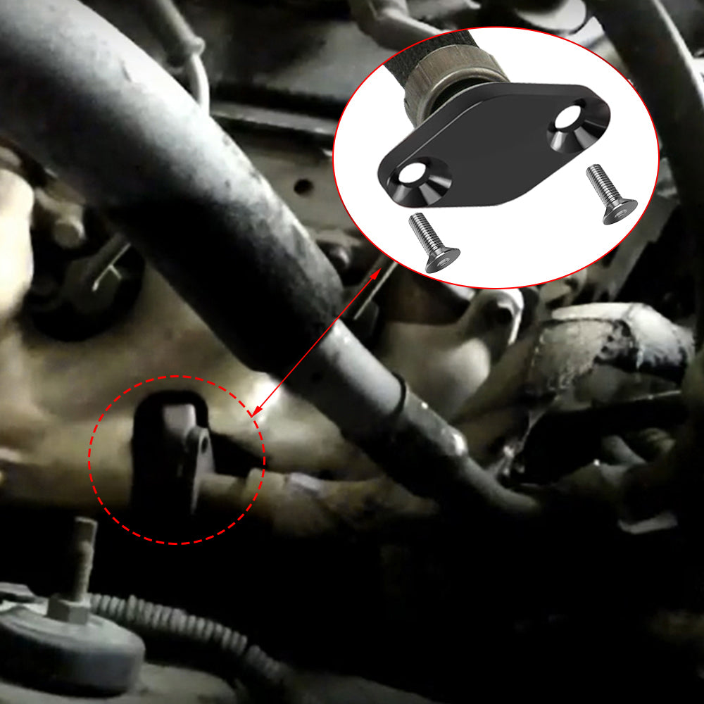EGR Delete Kit Intake Exhaust Block Off Plate For LS LSX 4.8L 5.3L 6.0L Duramax Silverado 2500 3500