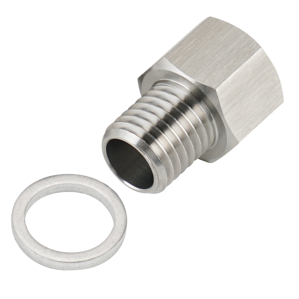 M12X1.5 Oil Pressure Sensor Adapter with Gasket For LS Series Engine