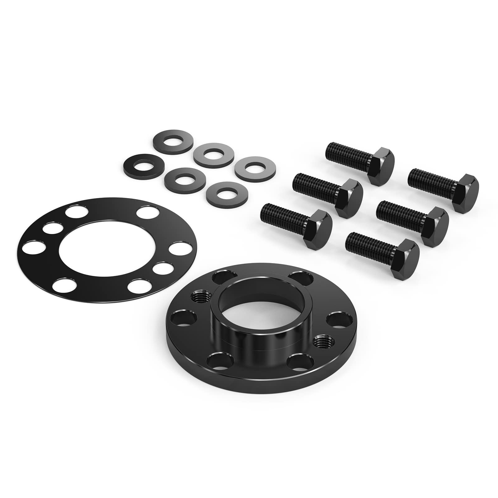 For LS Short Crank Flexplate Spacer with Bolts For GM LS 5.3L 5.7L 6.0L 6.2L to SBC Trans