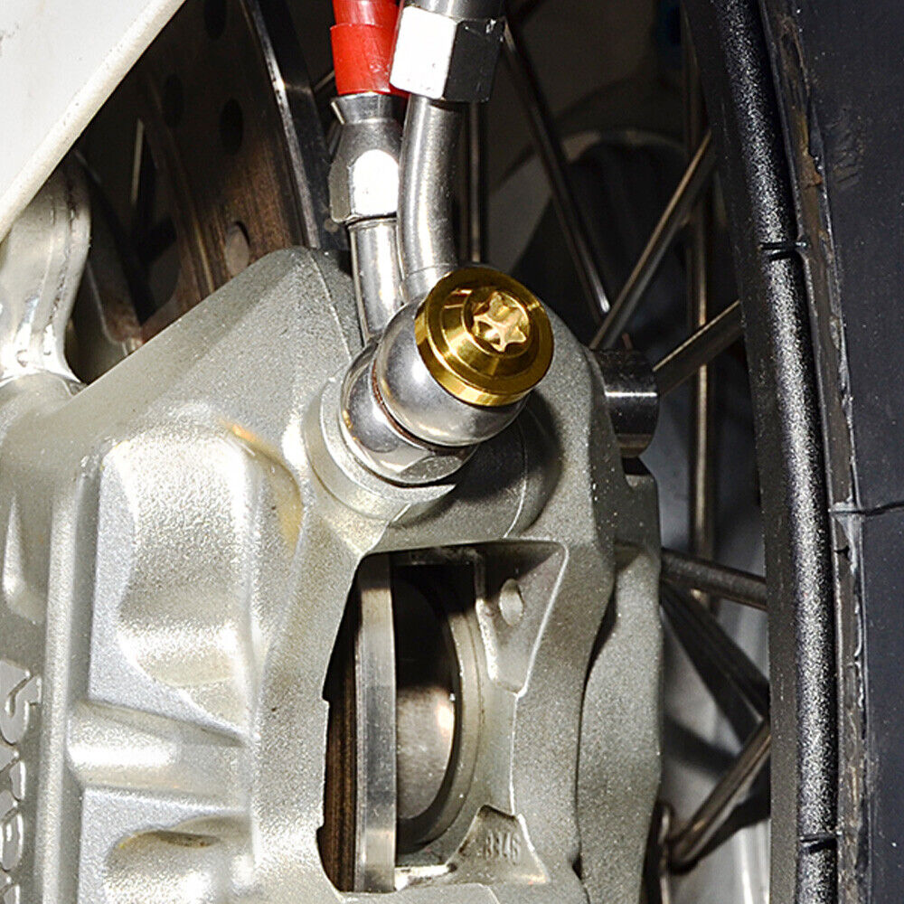 M10 X 1.0 Dual Brake Banjo Bolt Double Hole For APRILIA RSV4 1000 BMW R1200GS KTM 1290 Super Duke