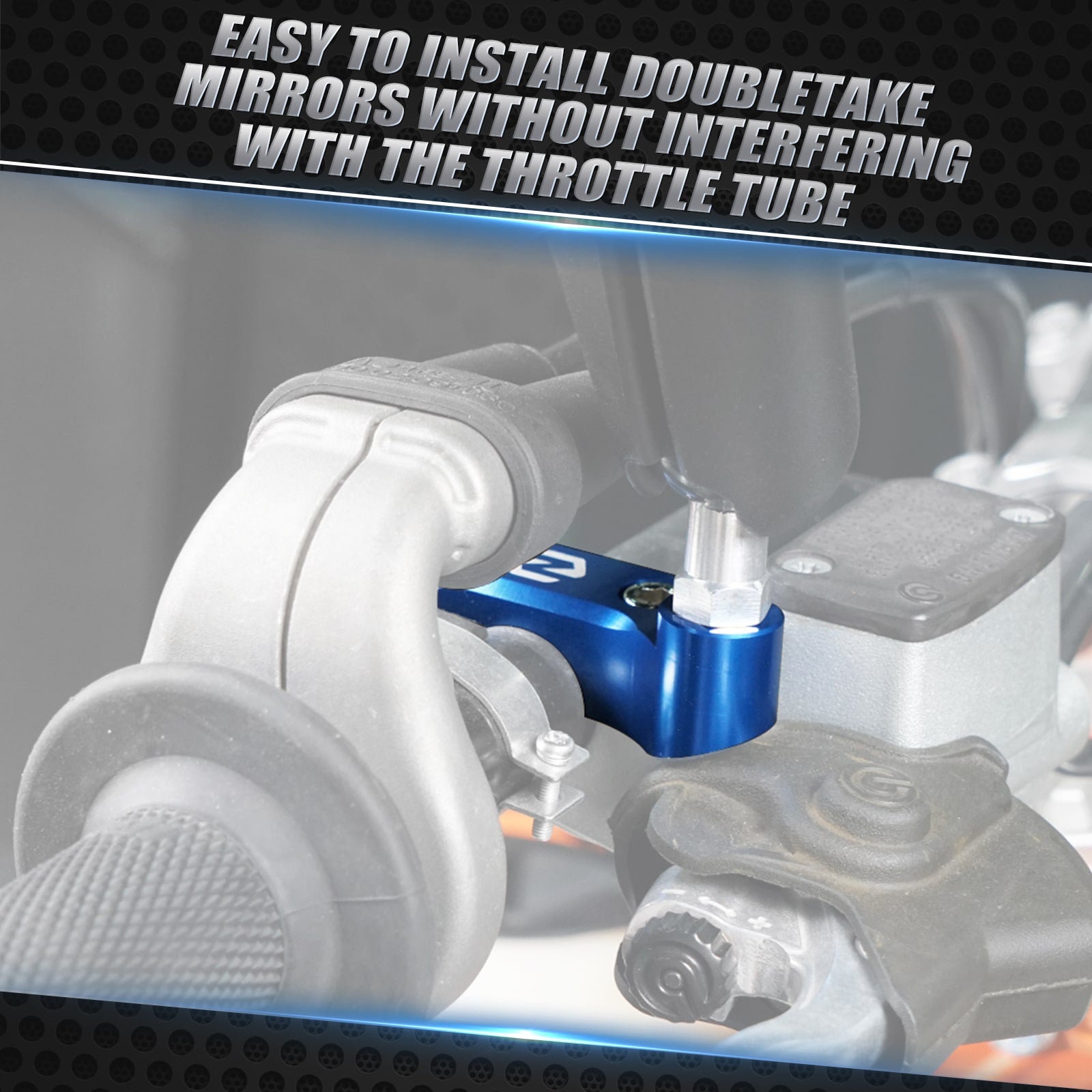 Front Brake Clutch Master Cylinder Handle Bar Clamp w/ Mirror Mount For KTM Husqvarna Gas Gas