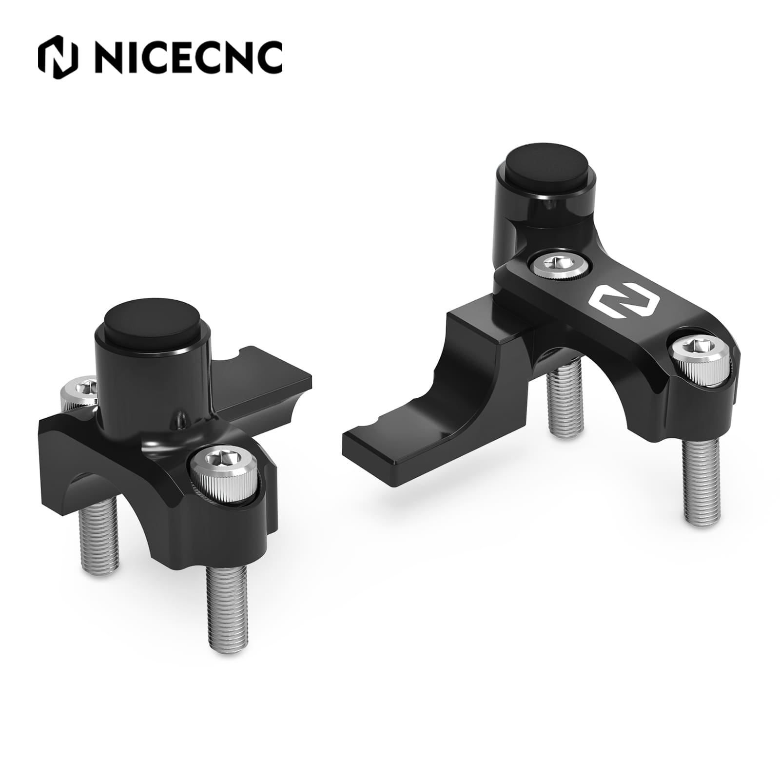 Front Brake Clutch Master Cylinder Handle Bar Clamp w/ Mirror Mount For KTM Husqvarna Gas Gas