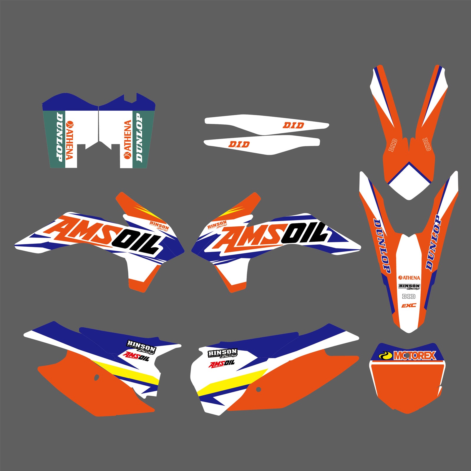 Motorcycle Graphics Stickers For KTM 125 150 250 300 350 450 SX XC F 2013-2014