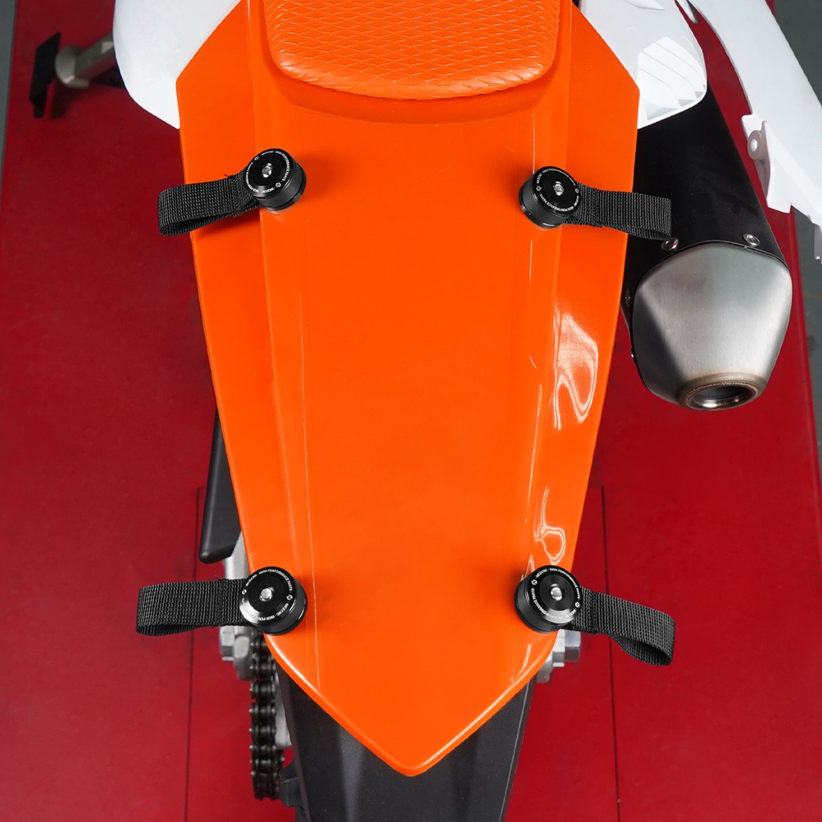 Rear Luggage OS Rack Loops Kit For KTM 350 500 EXC-F 2004-2025