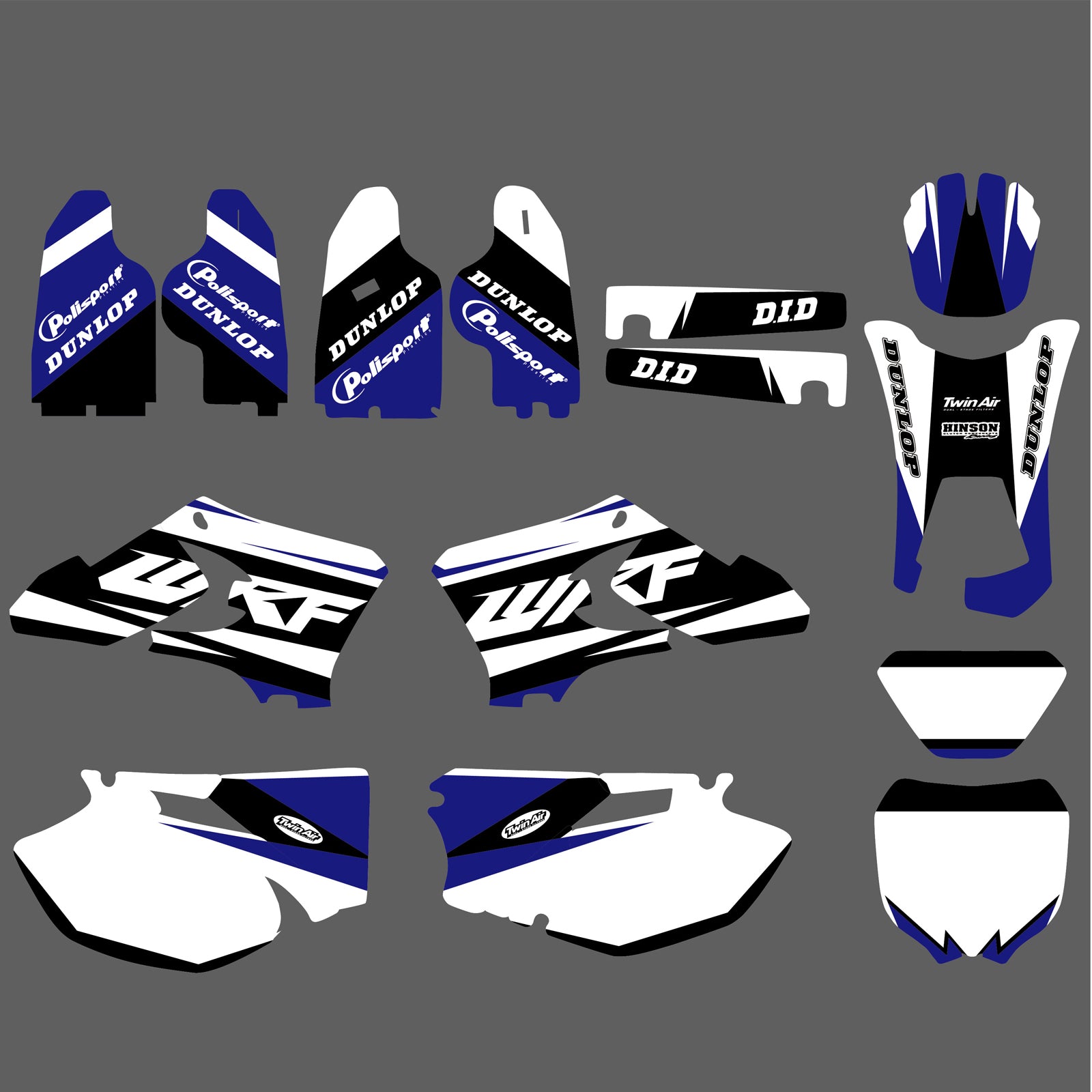 Motorcycle New Decal Stickers for Yamaha WR250F-WR450F 05-06