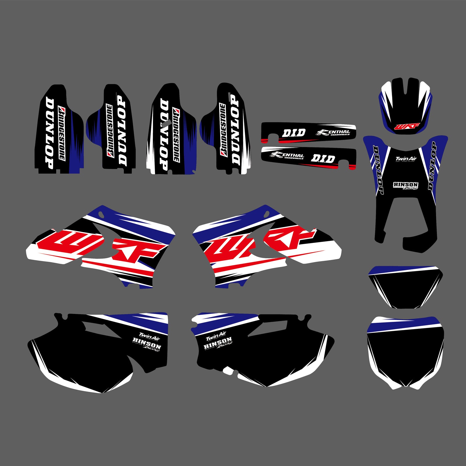 Motorcycle New Decal Stickers for Yamaha WR250F-WR450F 05-06