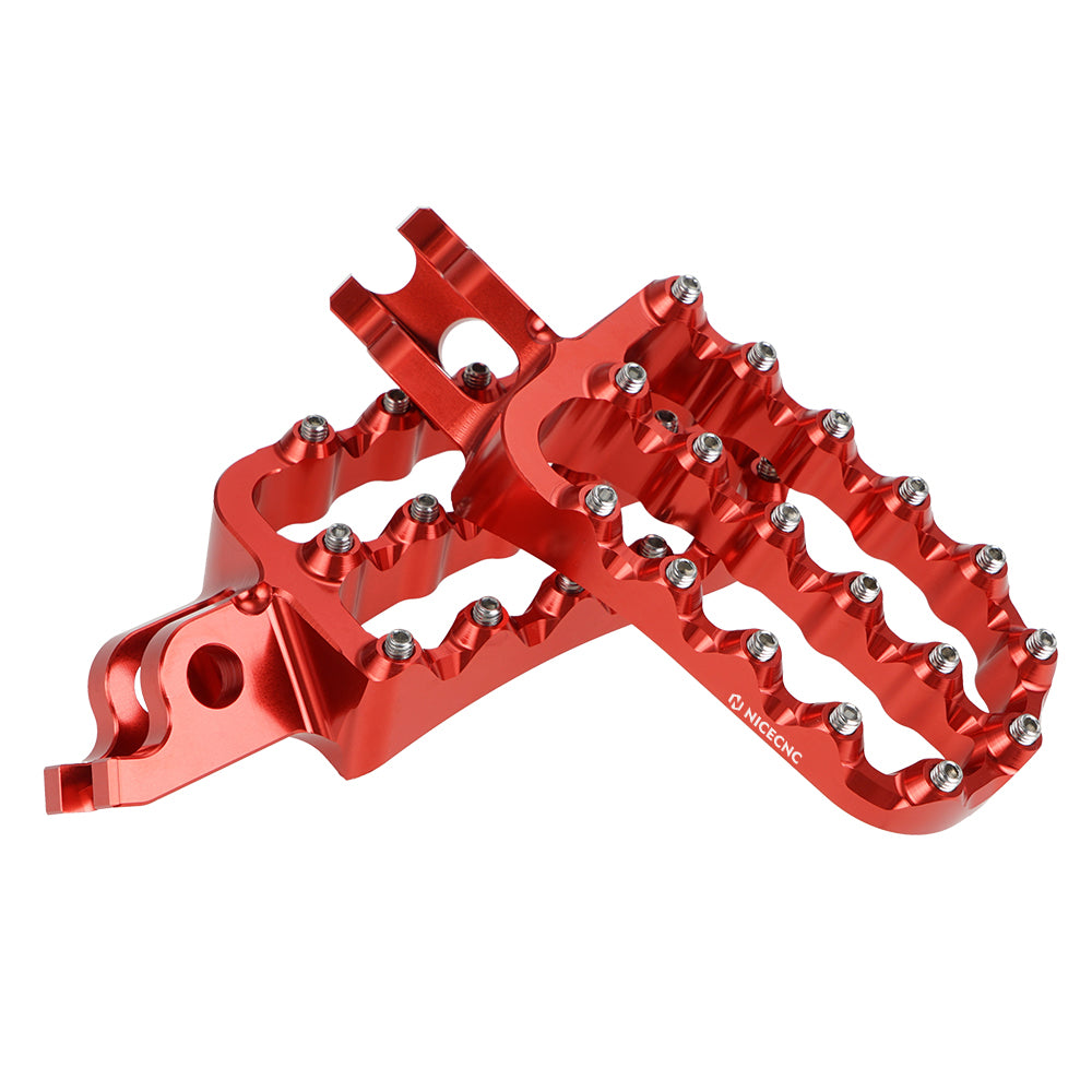 Wide Rider Foot Pegs Motorcycle Foot Pedal Set For CRF450L 2019-2021 CRF450RX 2017-2021 CRF250L 2012-2021