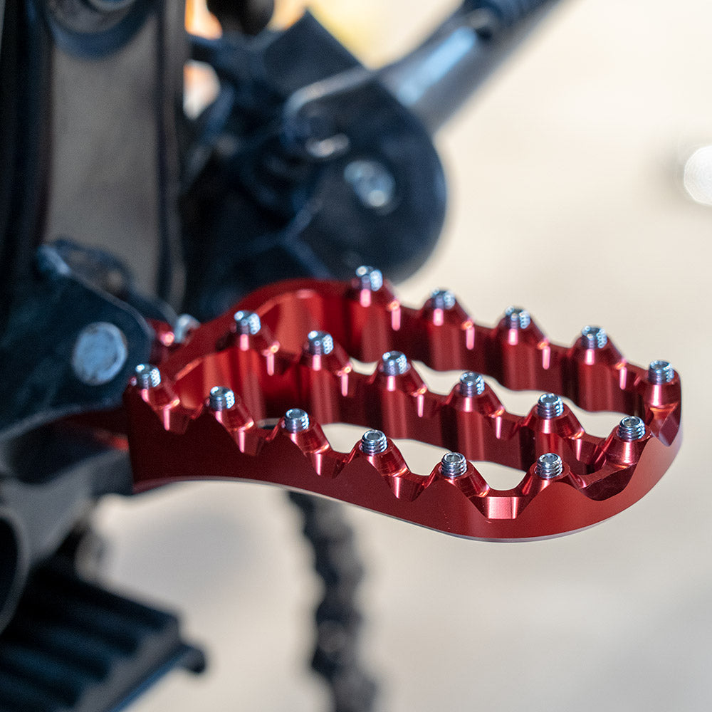 Wide Rider Foot Pegs Motorcycle Foot Pedal Set For CRF450L 2019-2021 CRF450RX 2017-2021 CRF250L 2012-2021