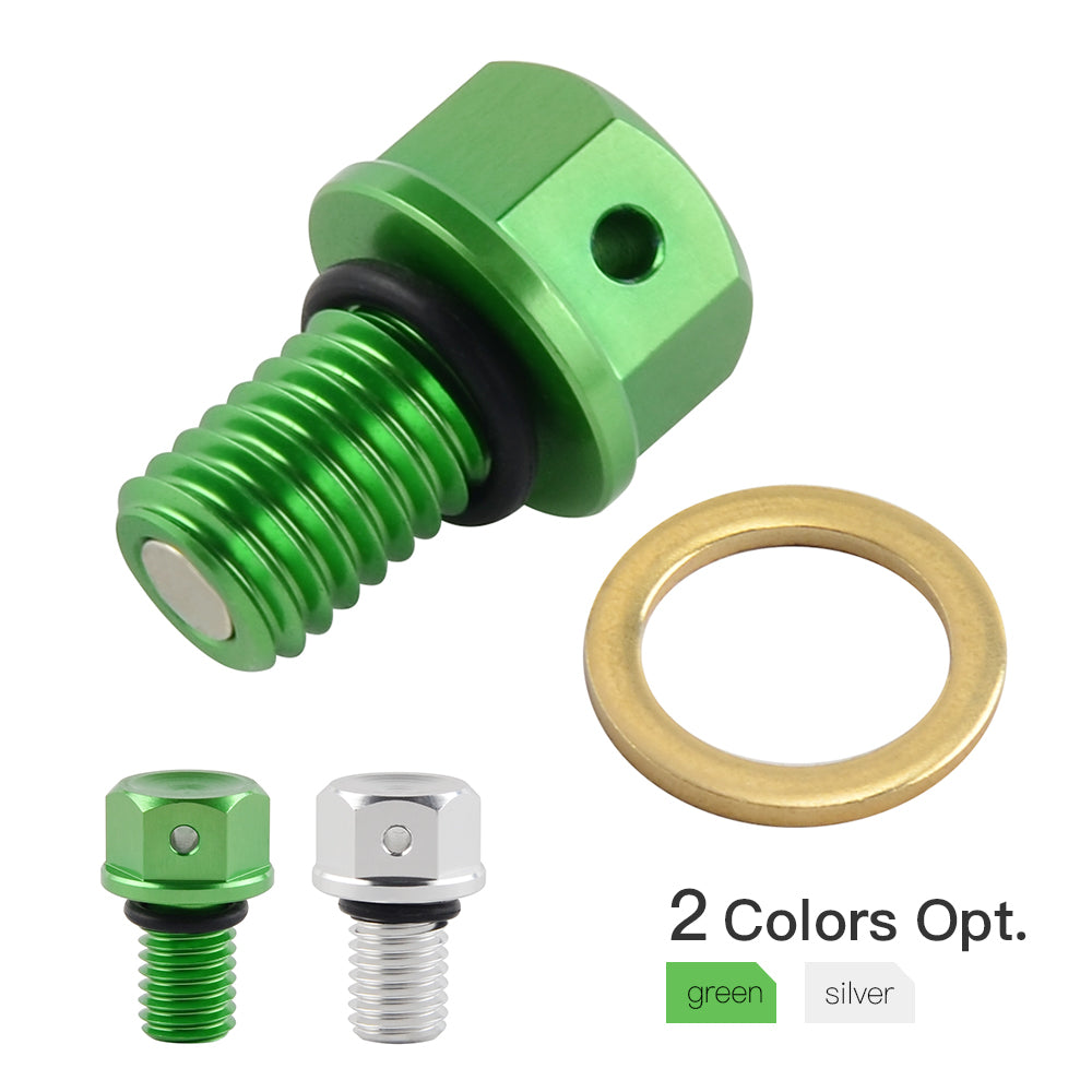 M10 Magnetic Oil Drain Plug For Kawasaki KX85/100 KX250F KX65 KX125 KX450F KX250