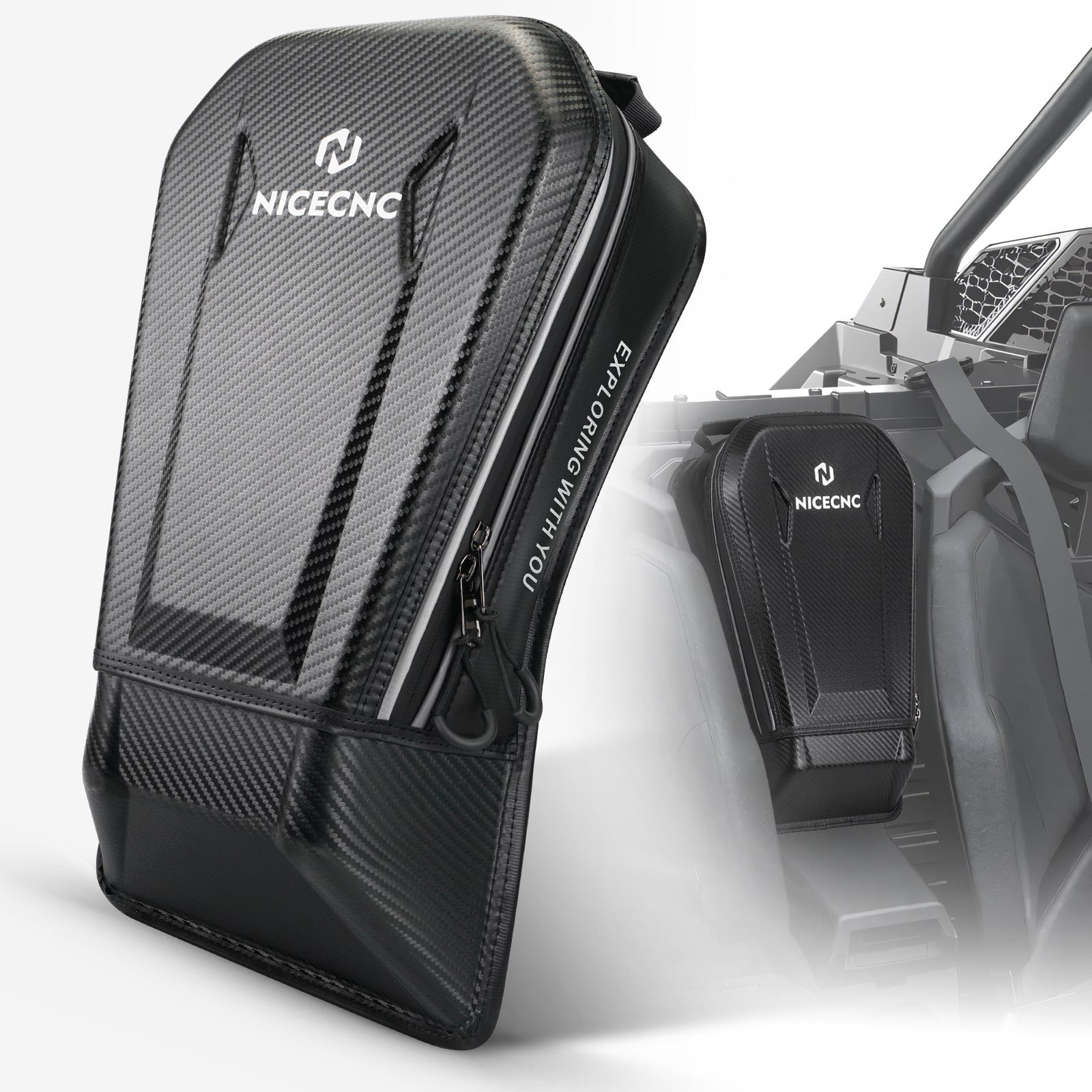 UTV Upgraded Center Seat Storage Tool Bag For Polaris RZR PRO XP 4