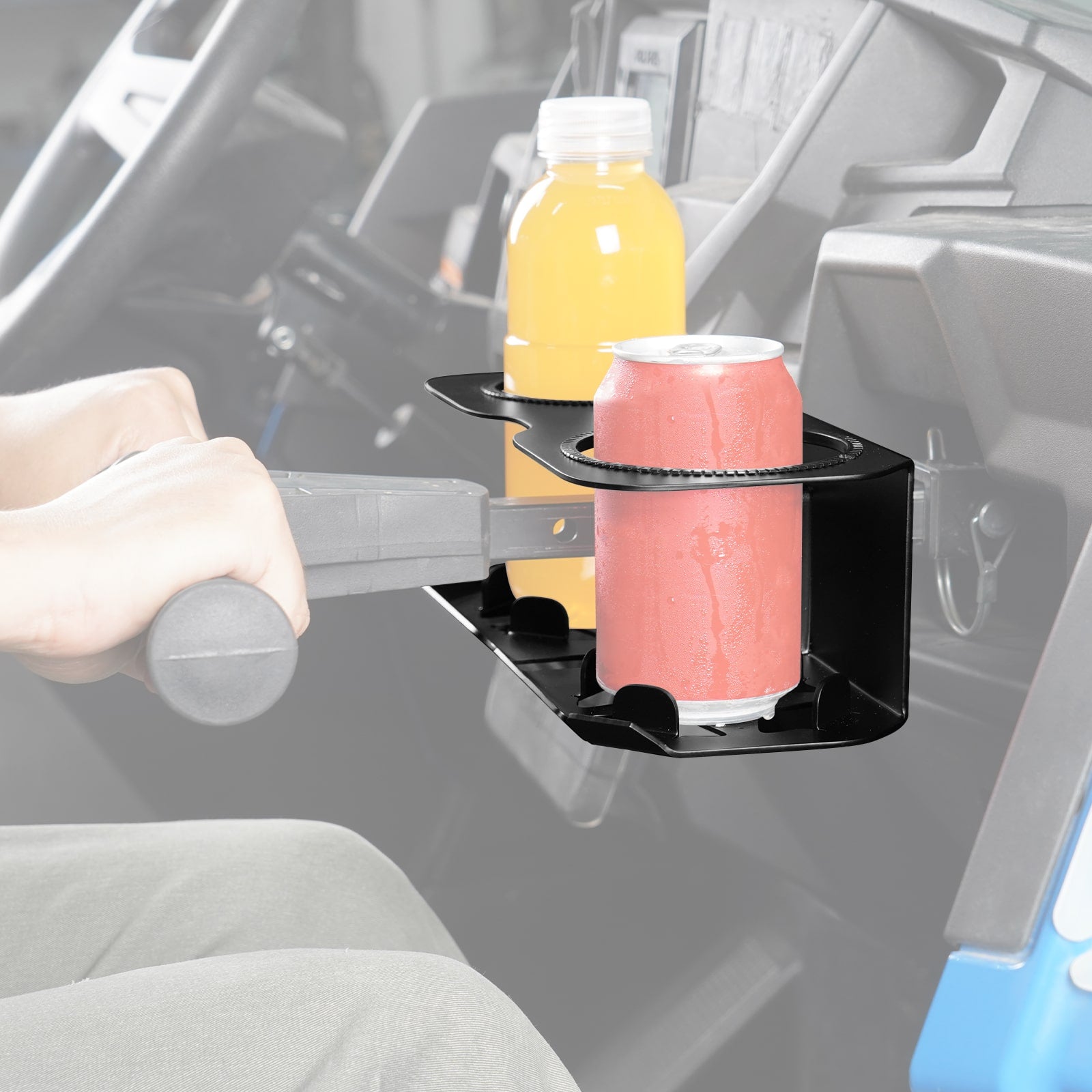 UTV Grab Handle Bar Drink Cup Bottle Holder For Polaris RZR XP 4 1000 Turbo 900 800