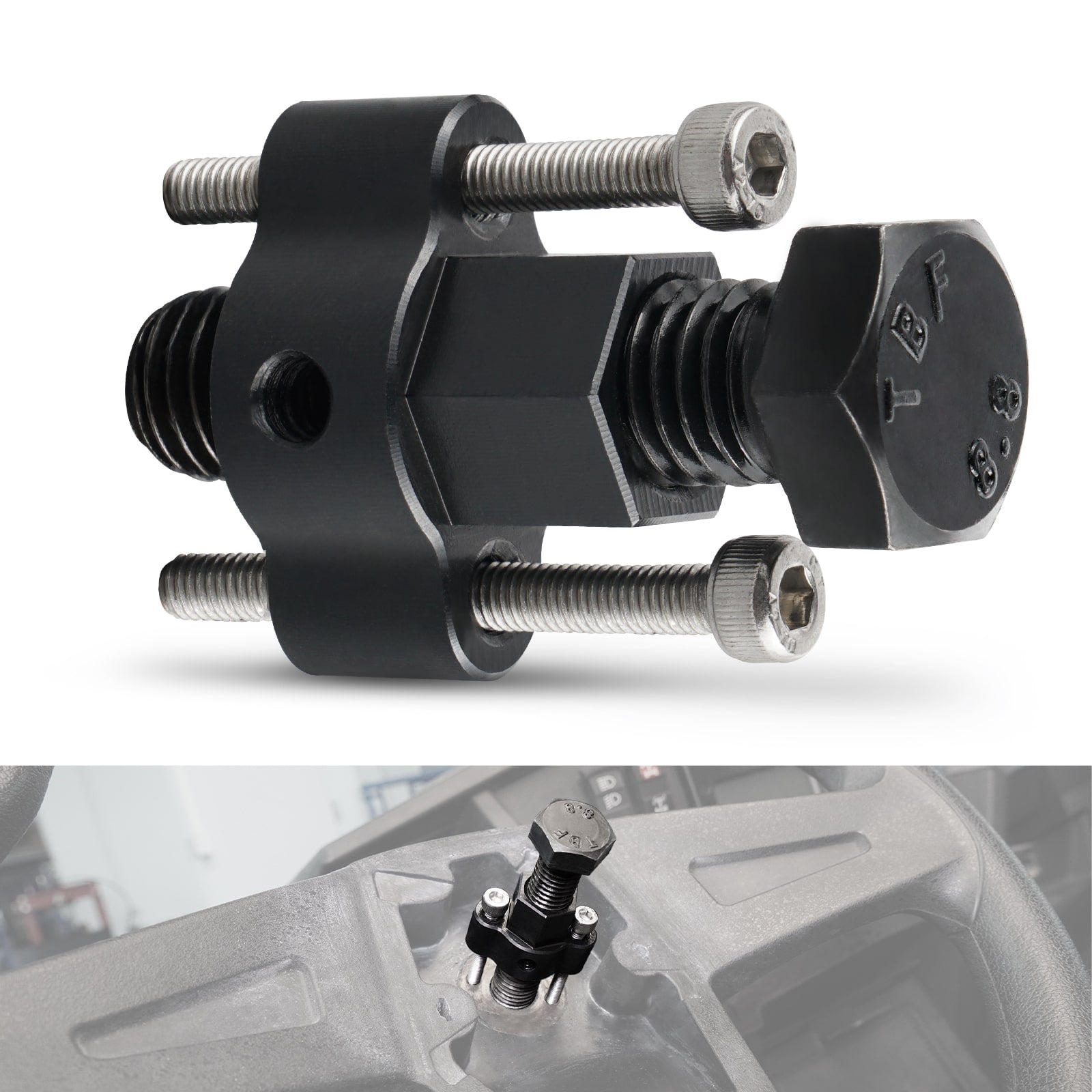 UTV Steering Wheel Puller Removal Changing Tool For Polaris RZR XP 4 General 1000