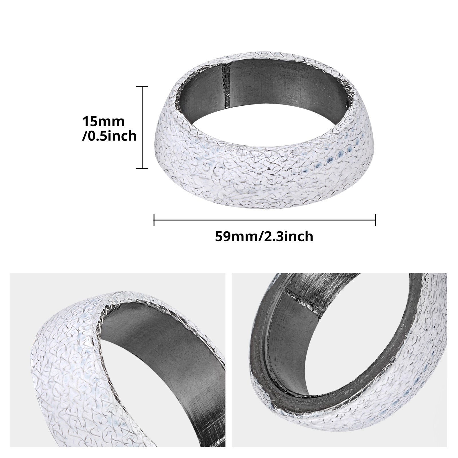 Muffler Gasket Donut Seals For Polaris Sportsman 600 700 RZR 800