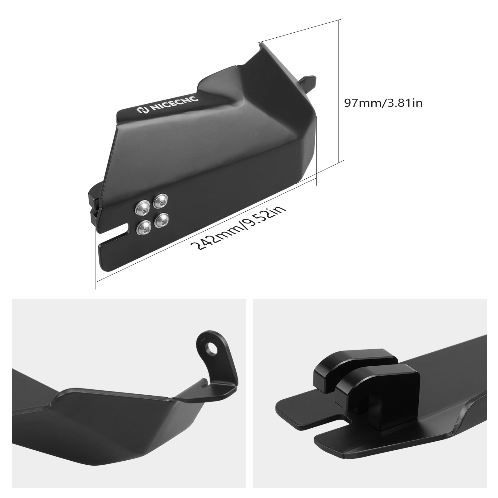 Final Drive Guard For BMW R1200GS Adventure 2013-2018 R1250GS Adventure 2019-2024