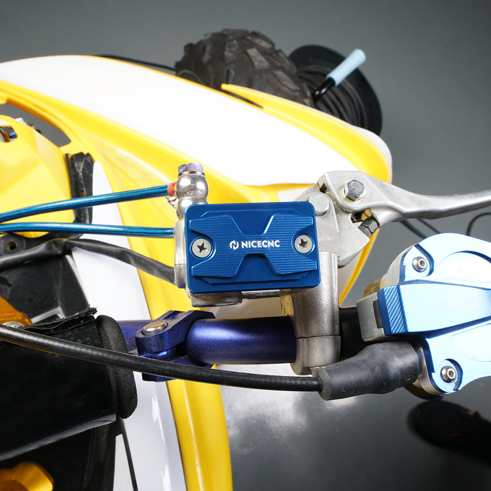 Front Brake Fluid Reservoir Cap Cover For Yamaha Raptor 700 YFZ450R Honda TRX450R