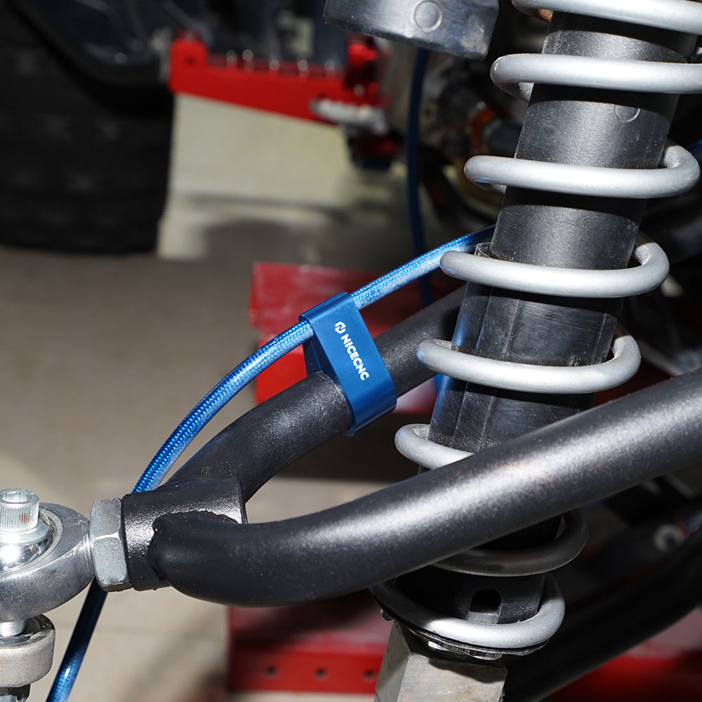 Adjustable A-Arm Brake Line Hose Clamp For Yamaha Raptor 700 660 YFZ450R