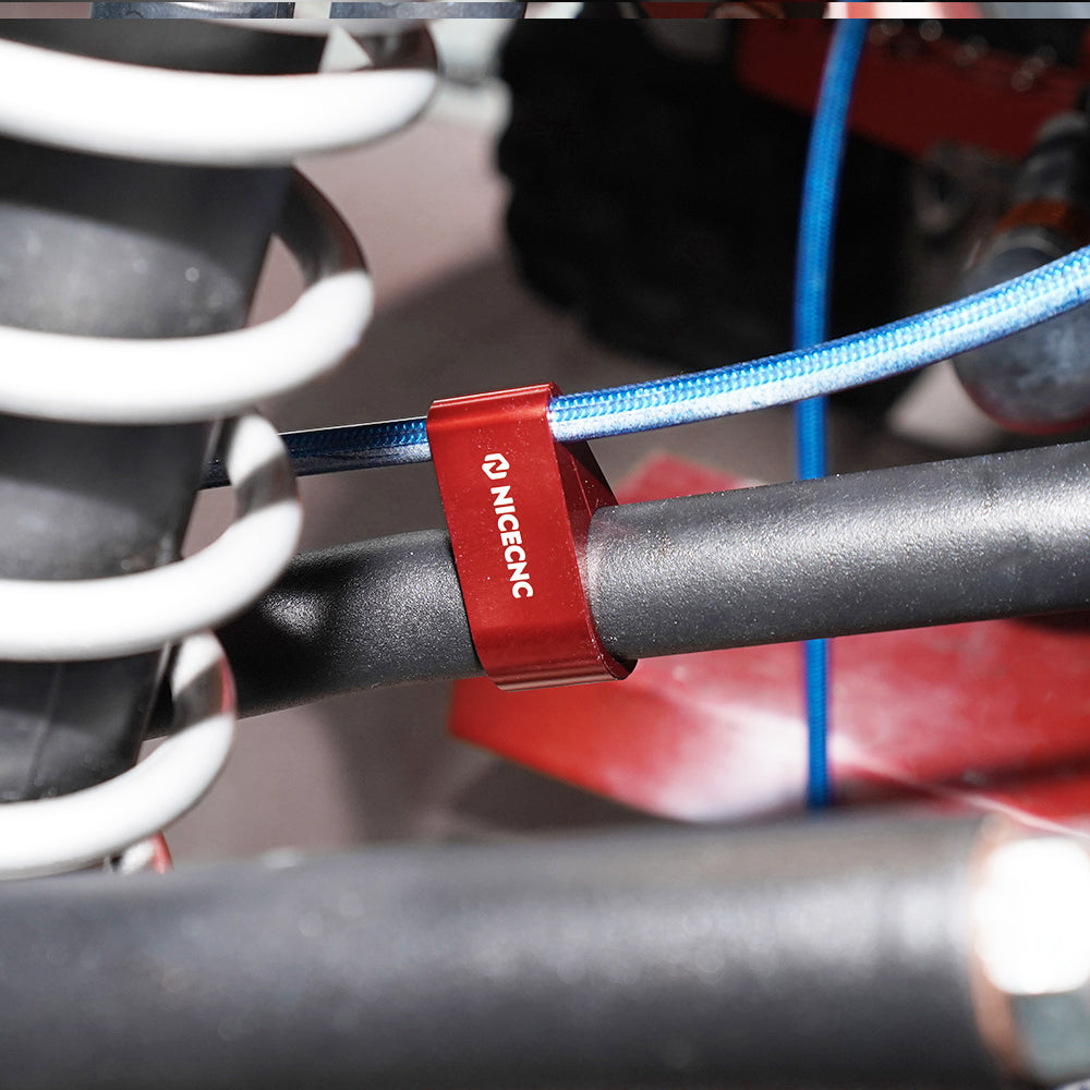 Adjustable A-Arm Brake Line Hose Clamp For Yamaha Raptor 700 660 YFZ450R