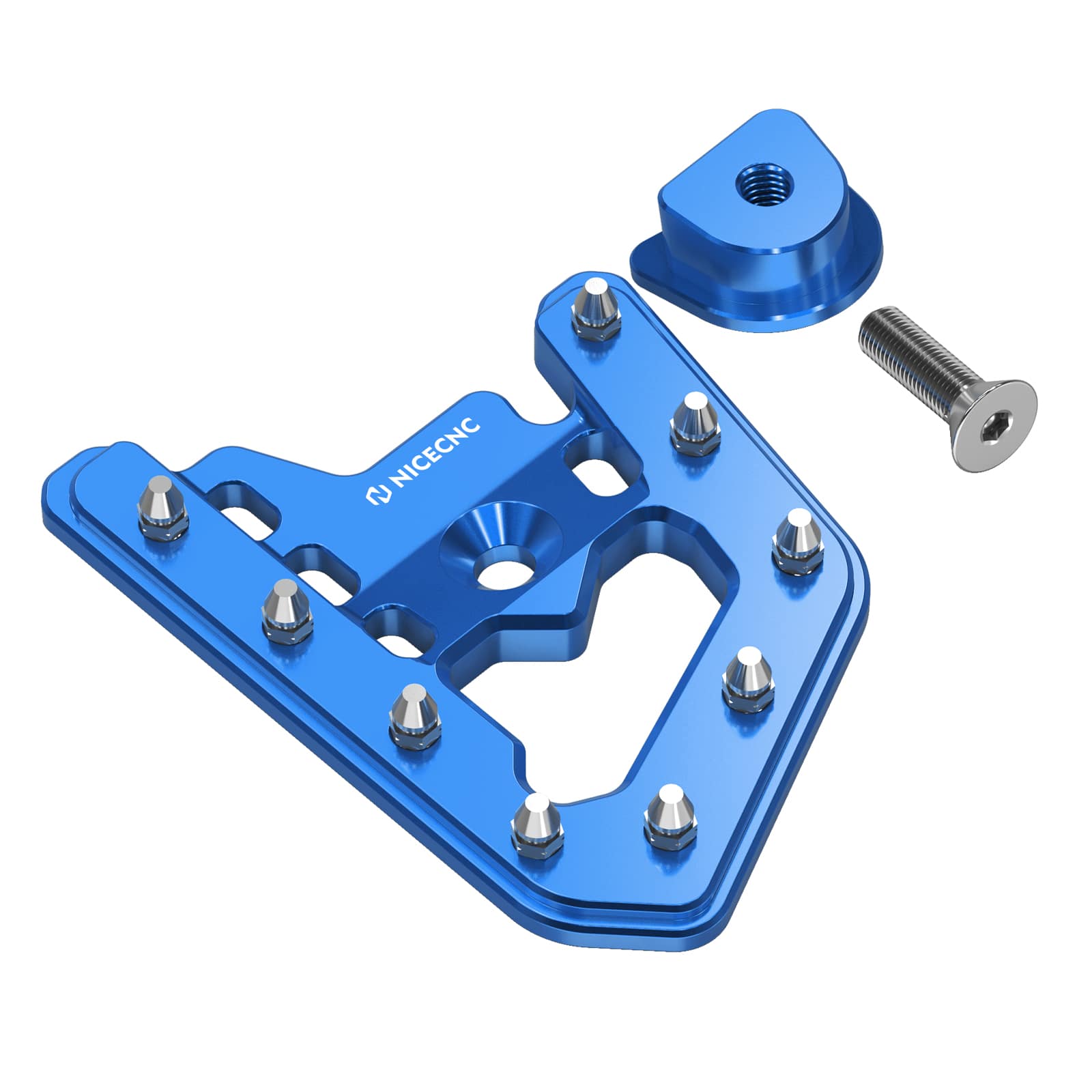 ATV Rear Brake Pedal Lever Extender Pad Tip For Yamaha Raptor 700 2006-2012