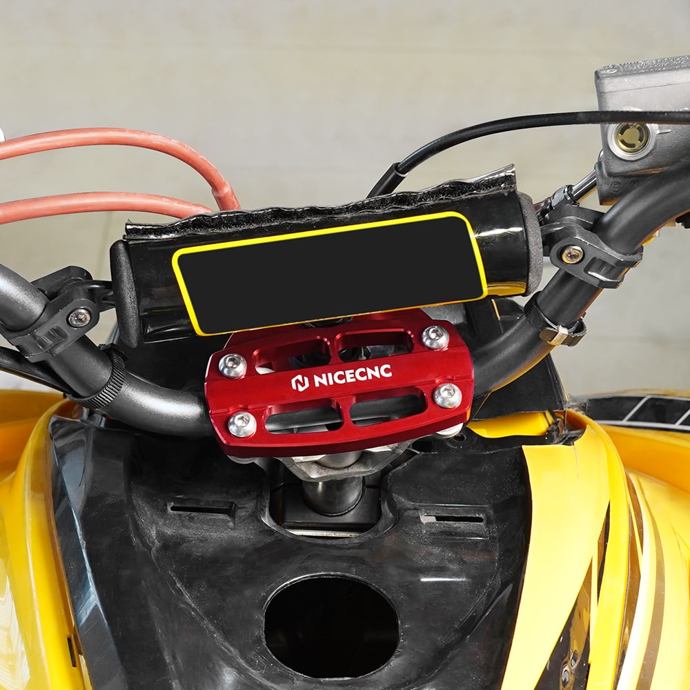ATV Handlebar Clamp With Key Guard For Yamaha Raptor 700 2006-2023