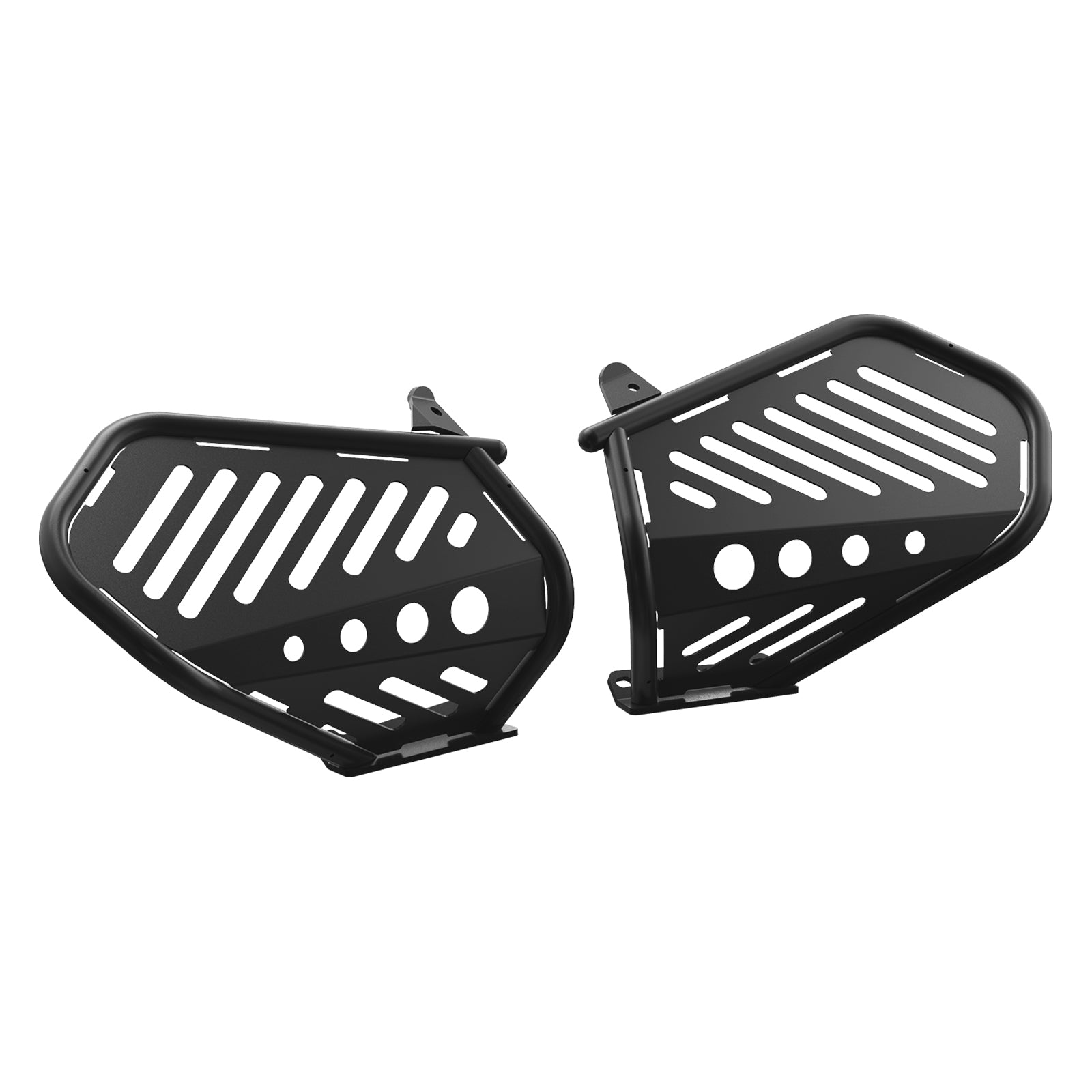 ATV Left + Right Foot Heel Guards Mud Fender Flap For Yamaha Raptor 700 2013-2024