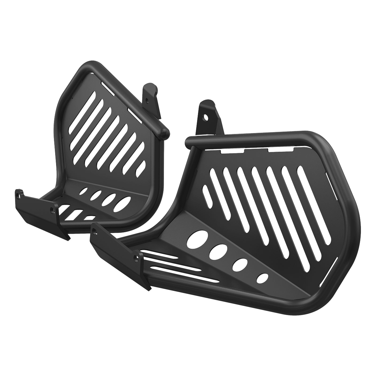 ATV Left + Right Foot Heel Guards Mud Fender Flap For Yamaha Raptor 700 2013-2024