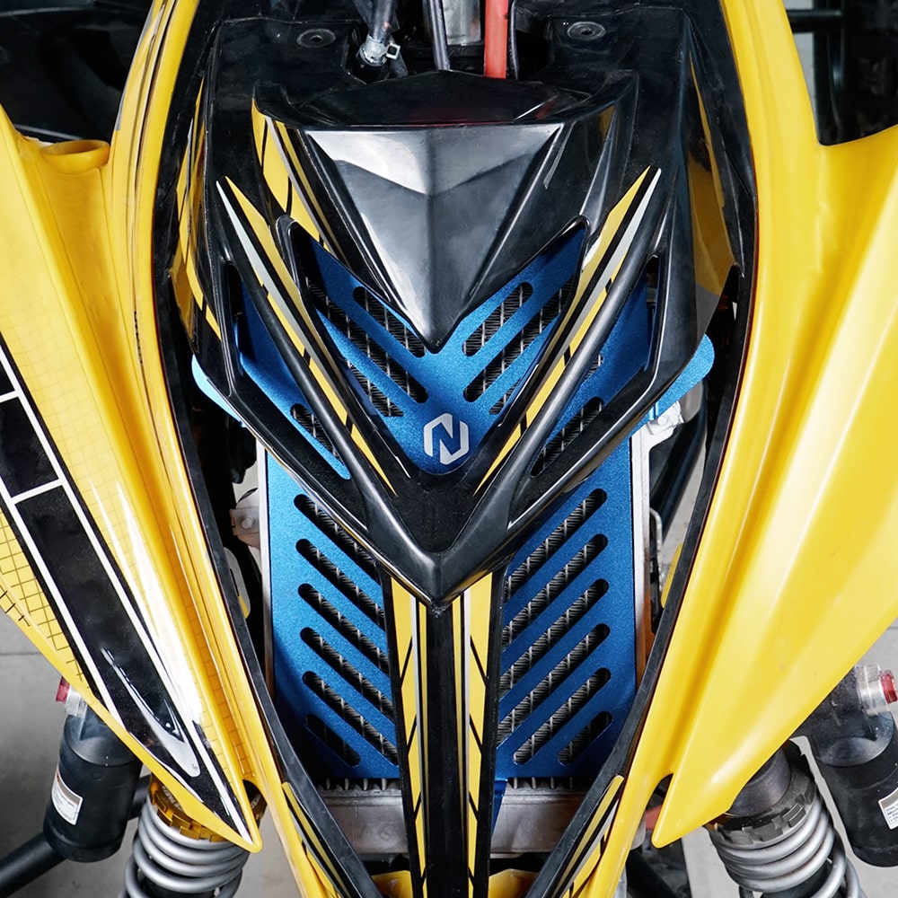 ATV Radiator Cooler Guard Grille Cover For Yamaha Raptor 700 2013-2024