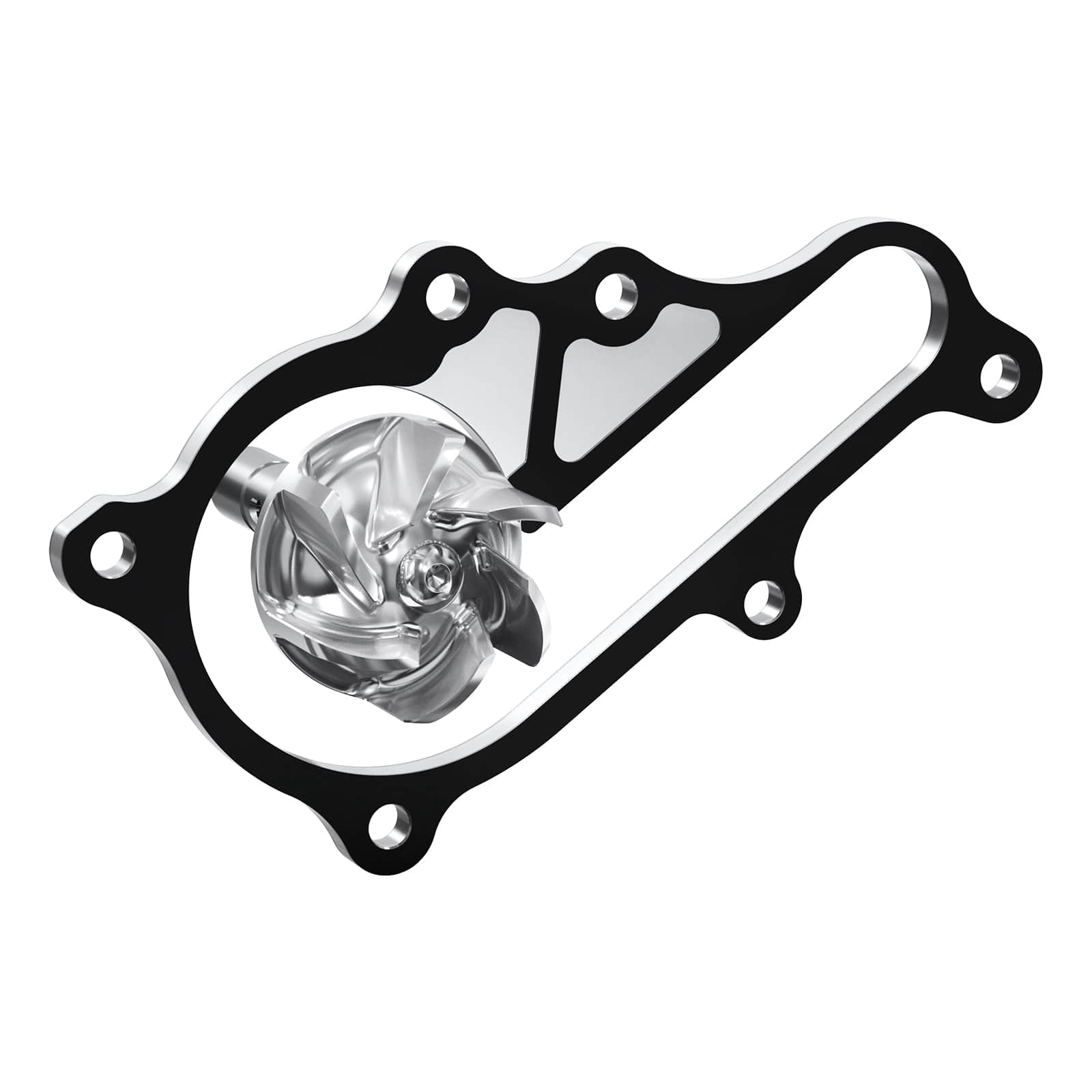 Water Pump Impeller Shaft Housing Cover Gasket Rise 0.2" For Yamaha Raptor 700 2006-2024