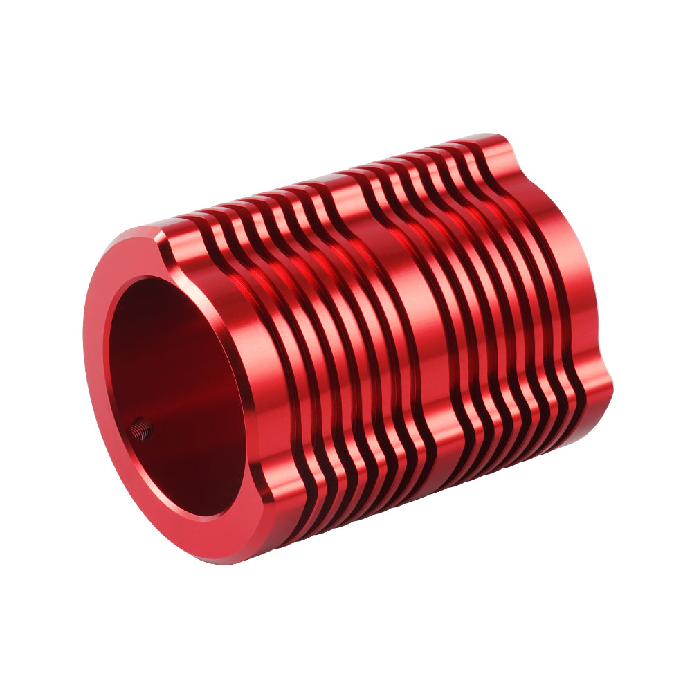 Pair 12Fins ATV Front Shock Absorber Coolers For Yamaha RAPTOR 700R 2013-2021