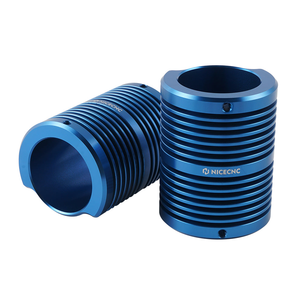 ATV Finned Front Shock Suspension Absorber Coolers For Yamaha Raptor 700 R