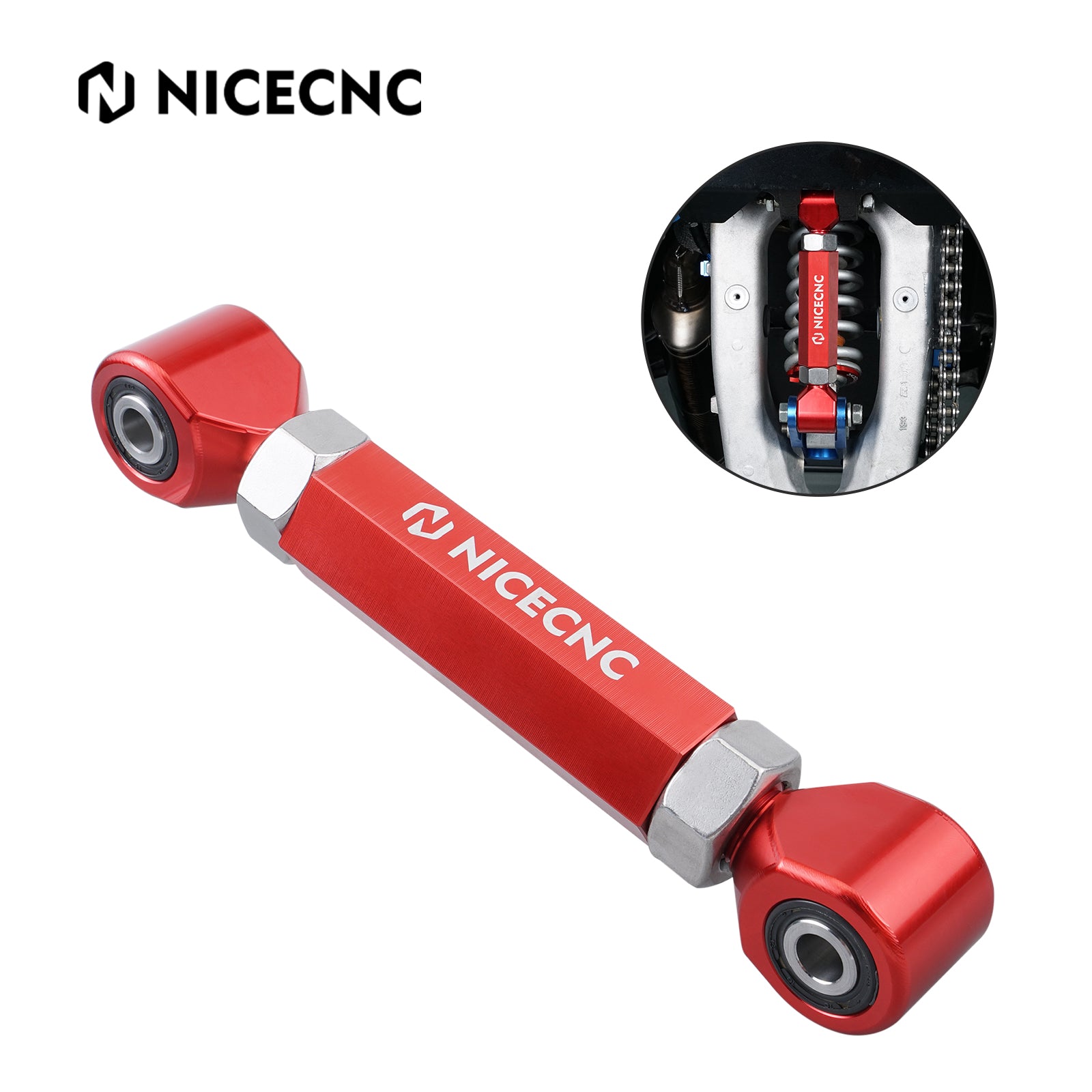 ATV Rear Arm Linkage Knuckle 0"-4" Lowering For Yamaha Raptor 700 700R 2013-2026